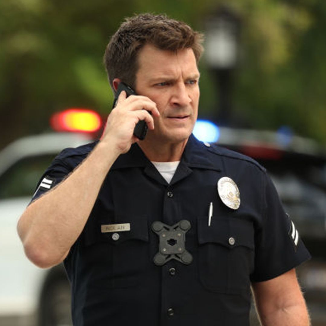 1080x1080 Nathan Fillion shares hilarious update from The Rookie season seven set. HELLO!