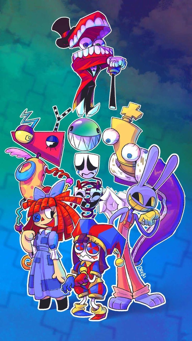 736x1308 The Amazing Digital Circus Wallpaper (1080×1920)