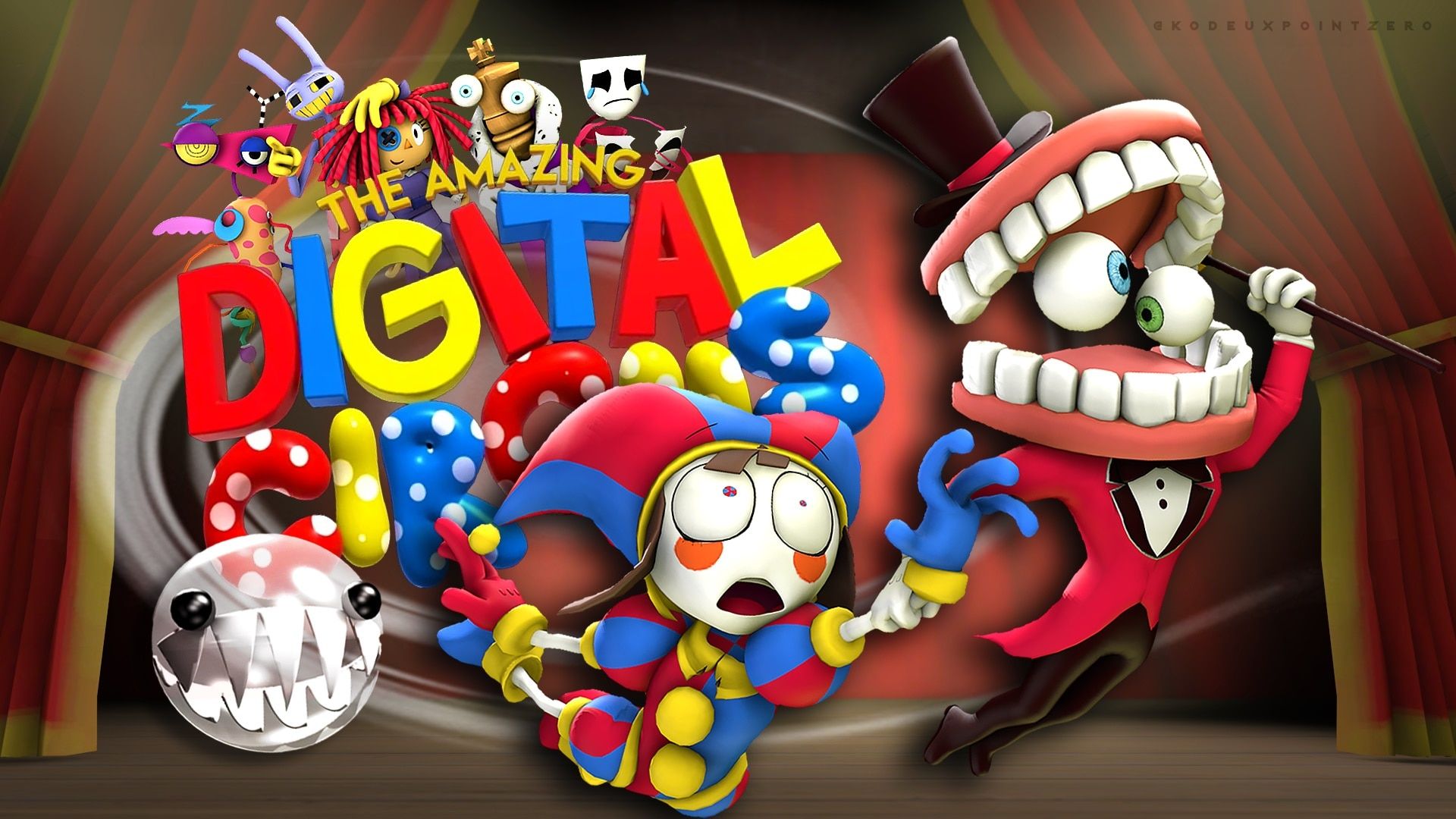 1920x1080 The Amazing Digital Circus HD Wallpaper