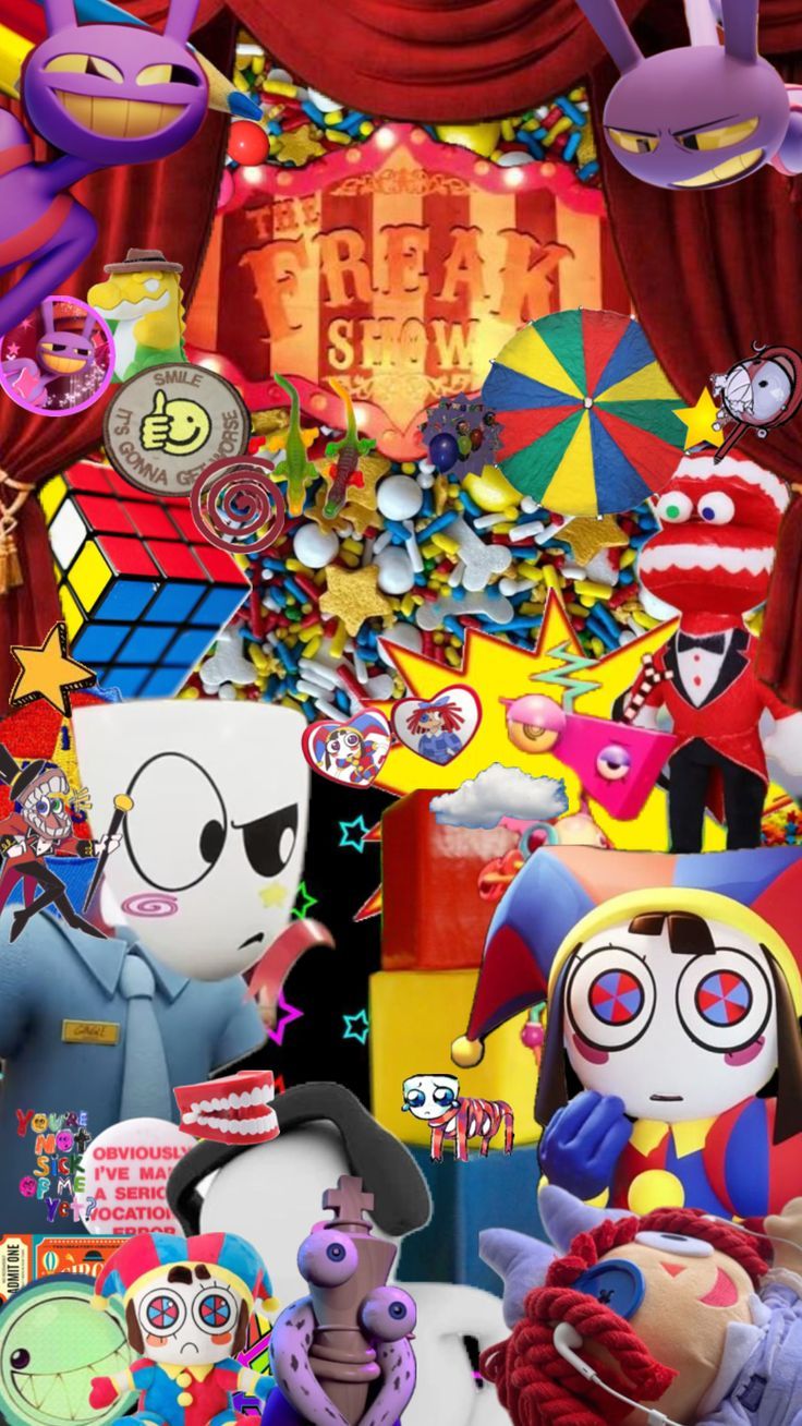 736x1308 Check out GoofyG00berr's Shuffles The Amazing Digital Circus wallpaper #amazingdigitalcircus #digitalcircus