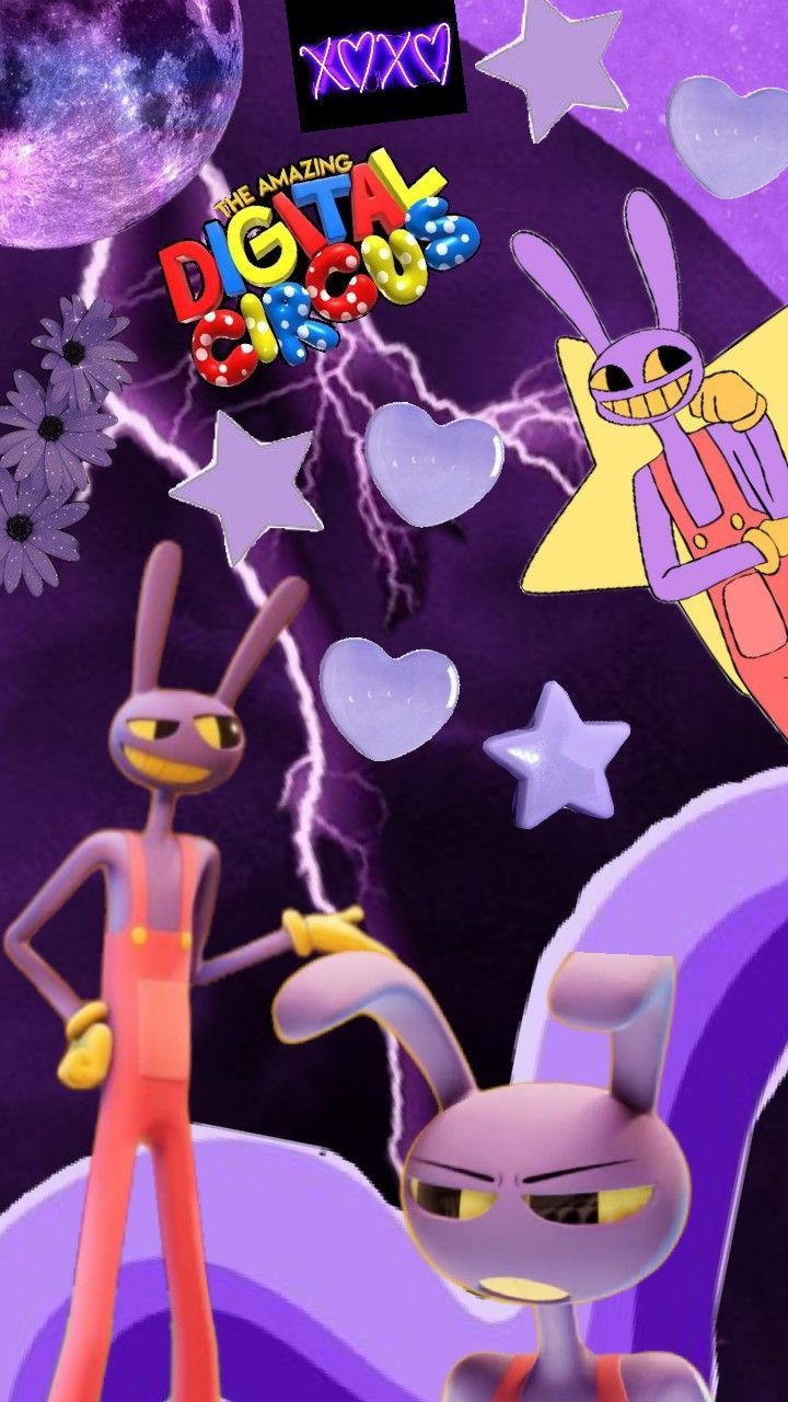 720x1280 Jax from the amazing digital circus. #Jax #Theamazingdigitalcircusjax #purple #wallpaper