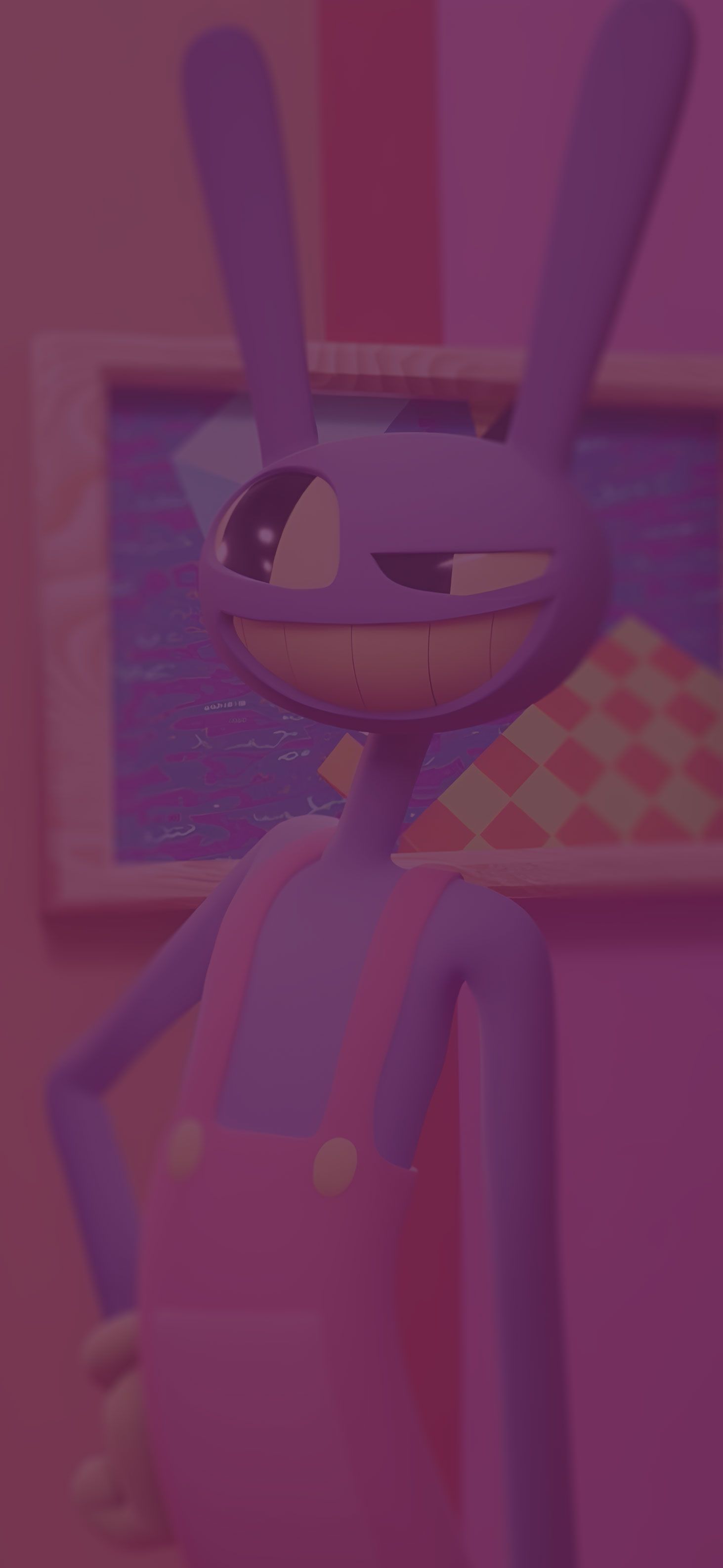 1463x3171 The Amazing Digital Circus Jax 3D Wallpaper