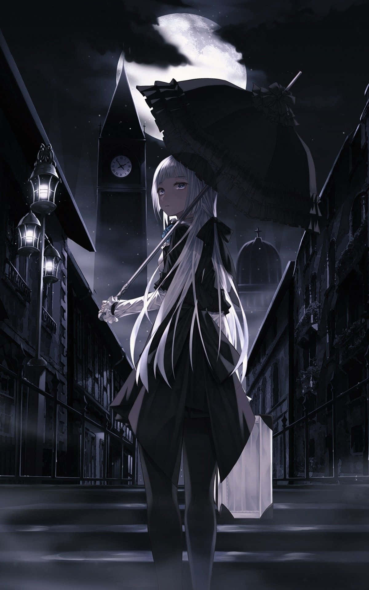 1200x1920 Download Gothic Anime Girl Wallpaper