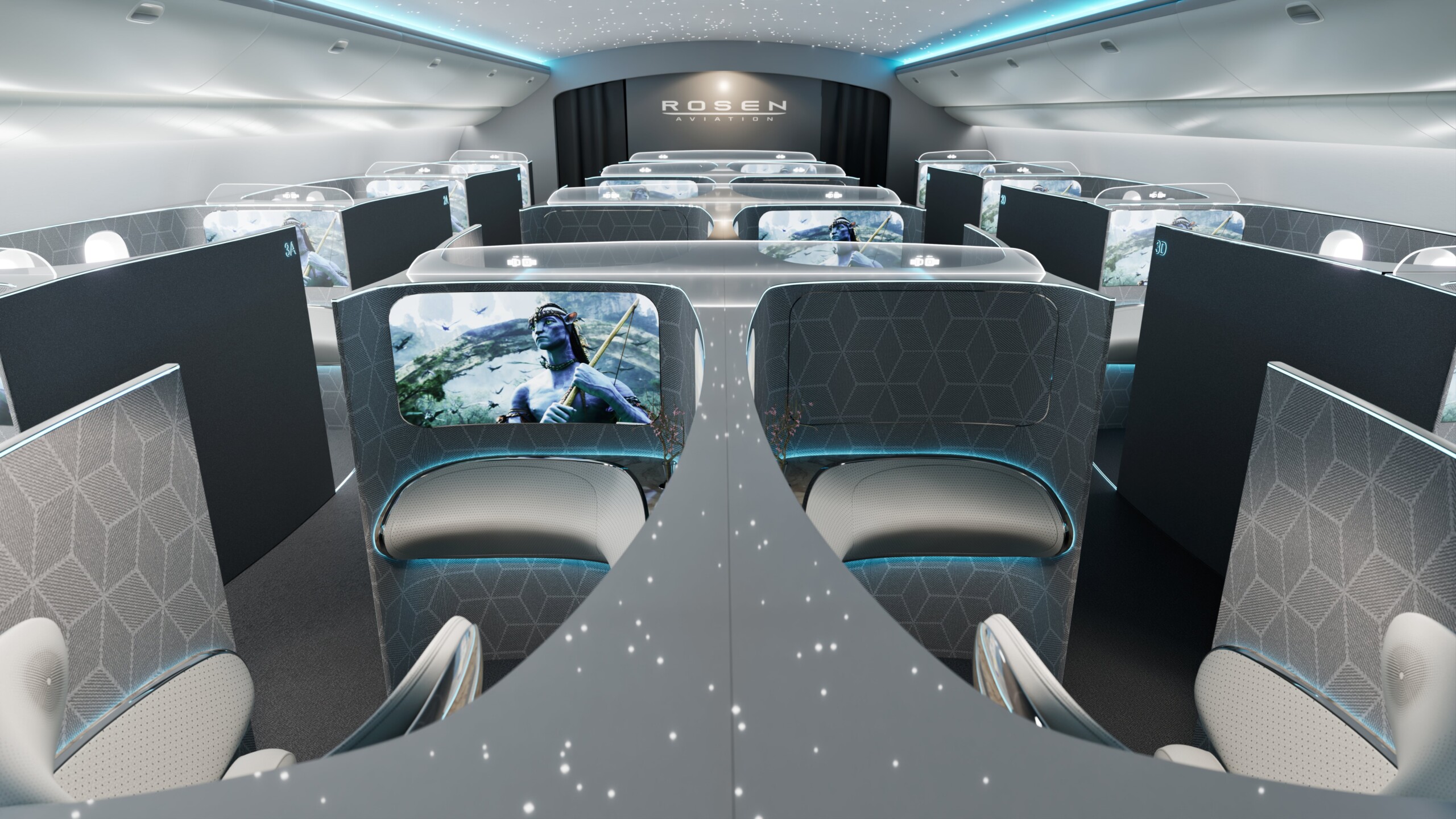 2560x1440 Custom Aircraft Displays: Meeting the Needs of VIP Travelers