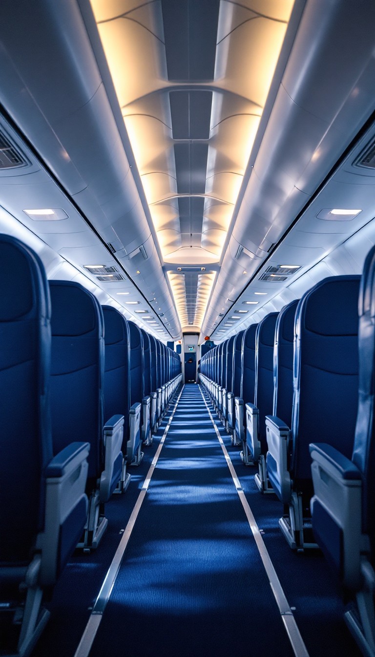768x1344 Free Modern Cabin View Image, Cabin, Aisle