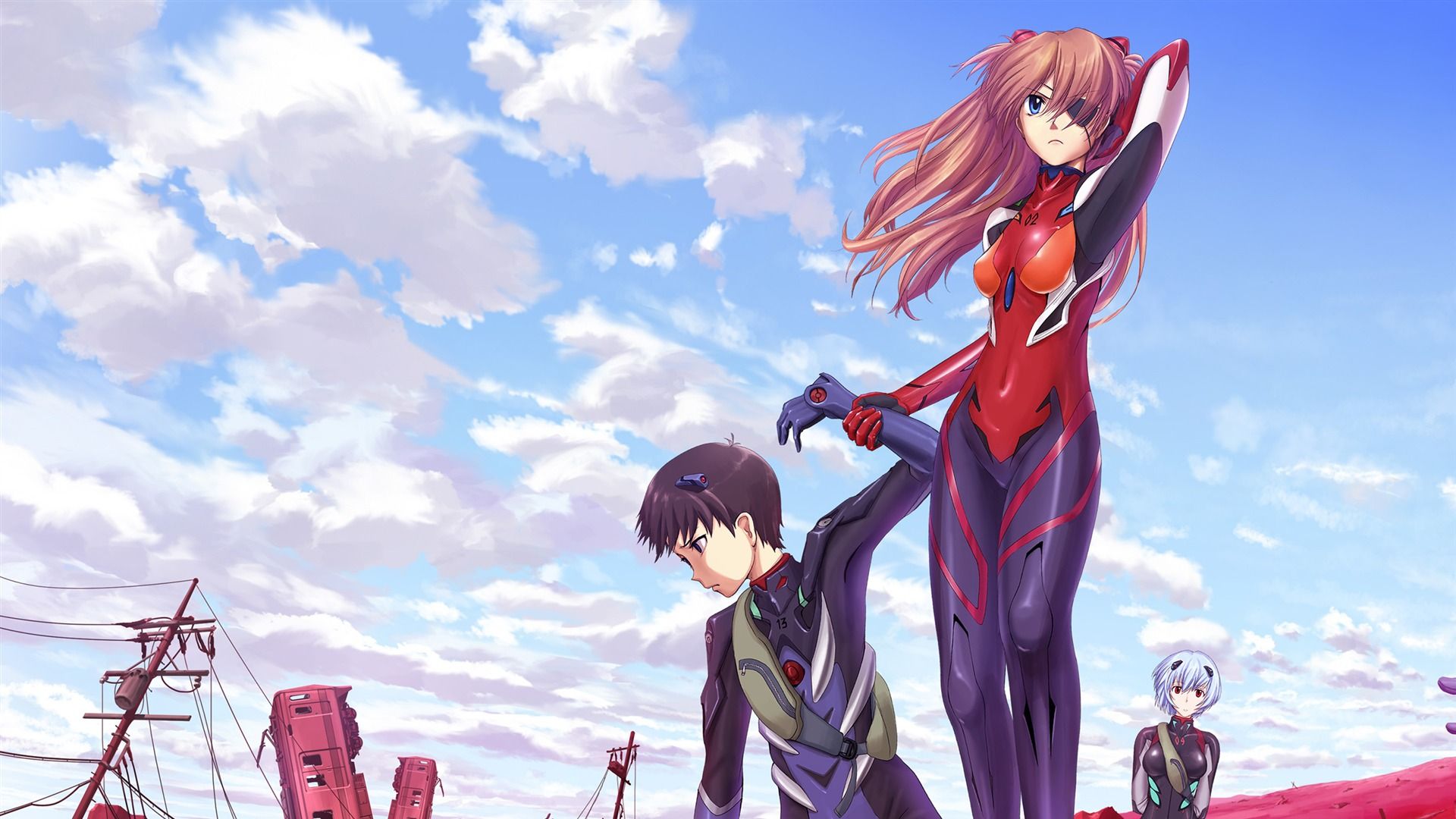 1920x1080 Neon Genesis Evangelion 2016 Anime HD Wallpaper