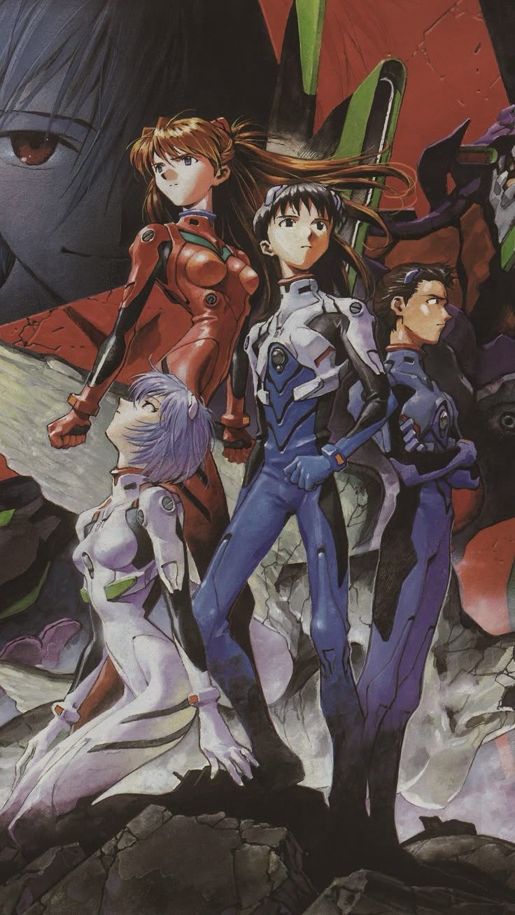 736x1308 Evangelion 4K Wallpaper Genesis Evangelion