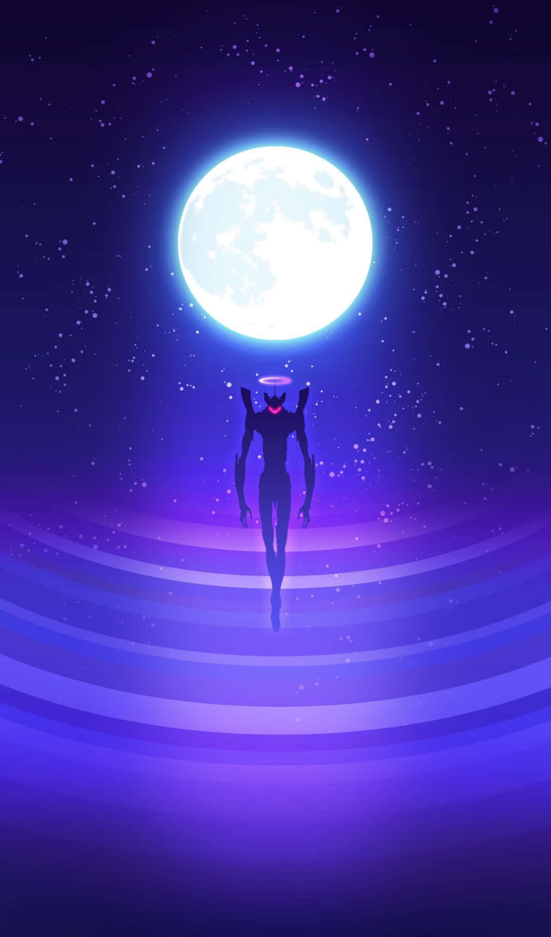 1087x1848 Download Anime lovers rejoice out the incredible Neon Genesis Evangelion iPhone Wallpaper
