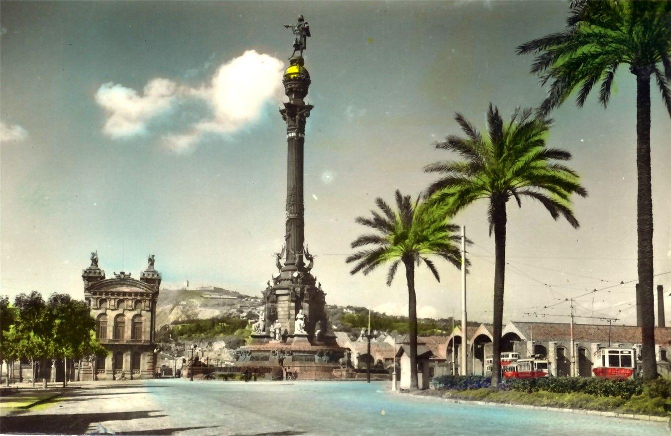 1348x876 Barcelona Monument Picture, Barcelona Monument Photo, Barcelona