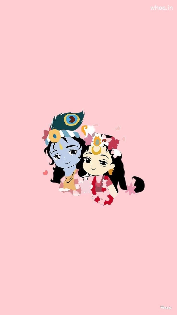 736x1308 Radhe Krishan Pure Love Art Graphics Designers Frame Wallpaper For Mobile Love Wallpaper