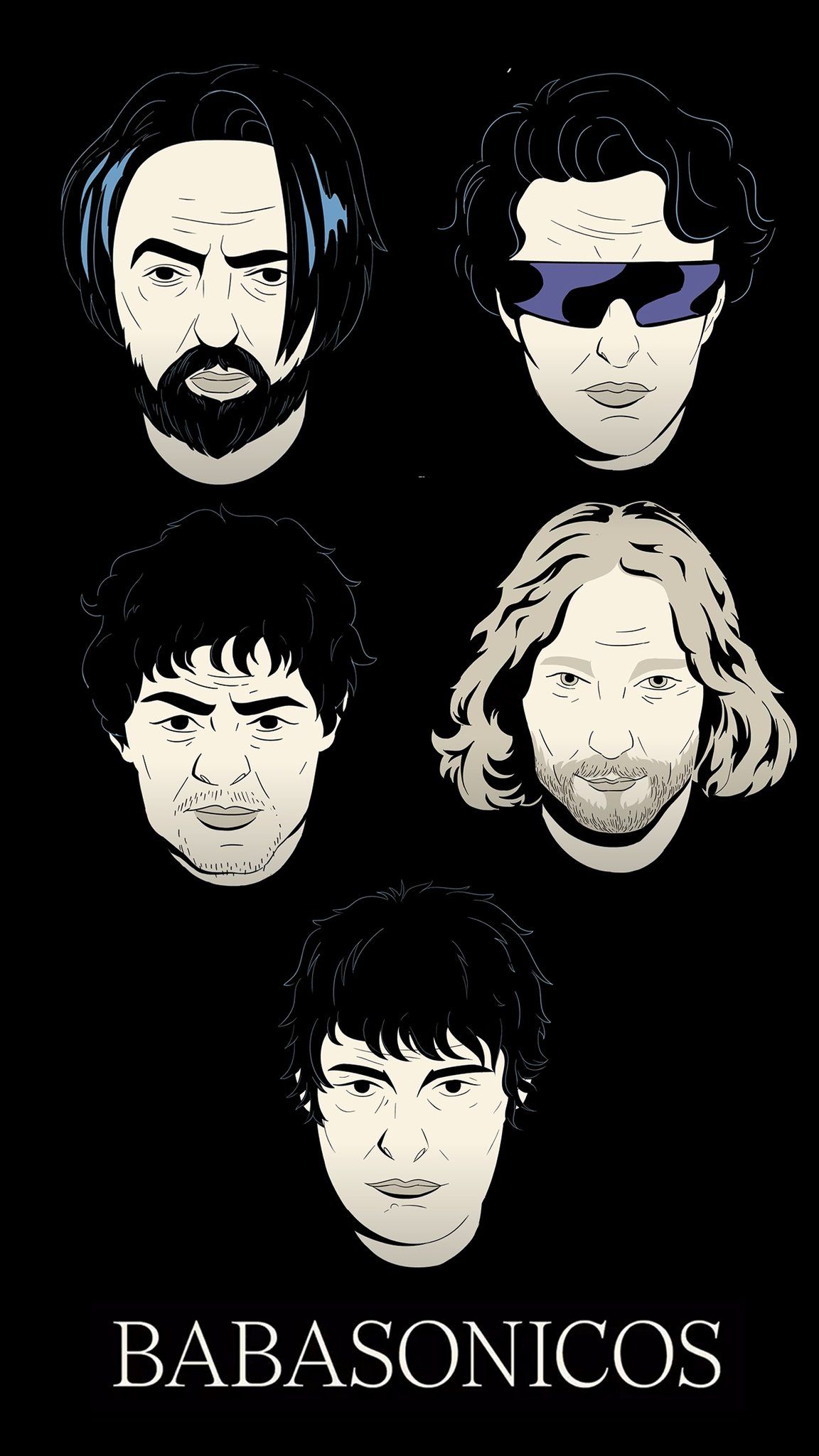 1152x2048 Babasónicos Wallpaper