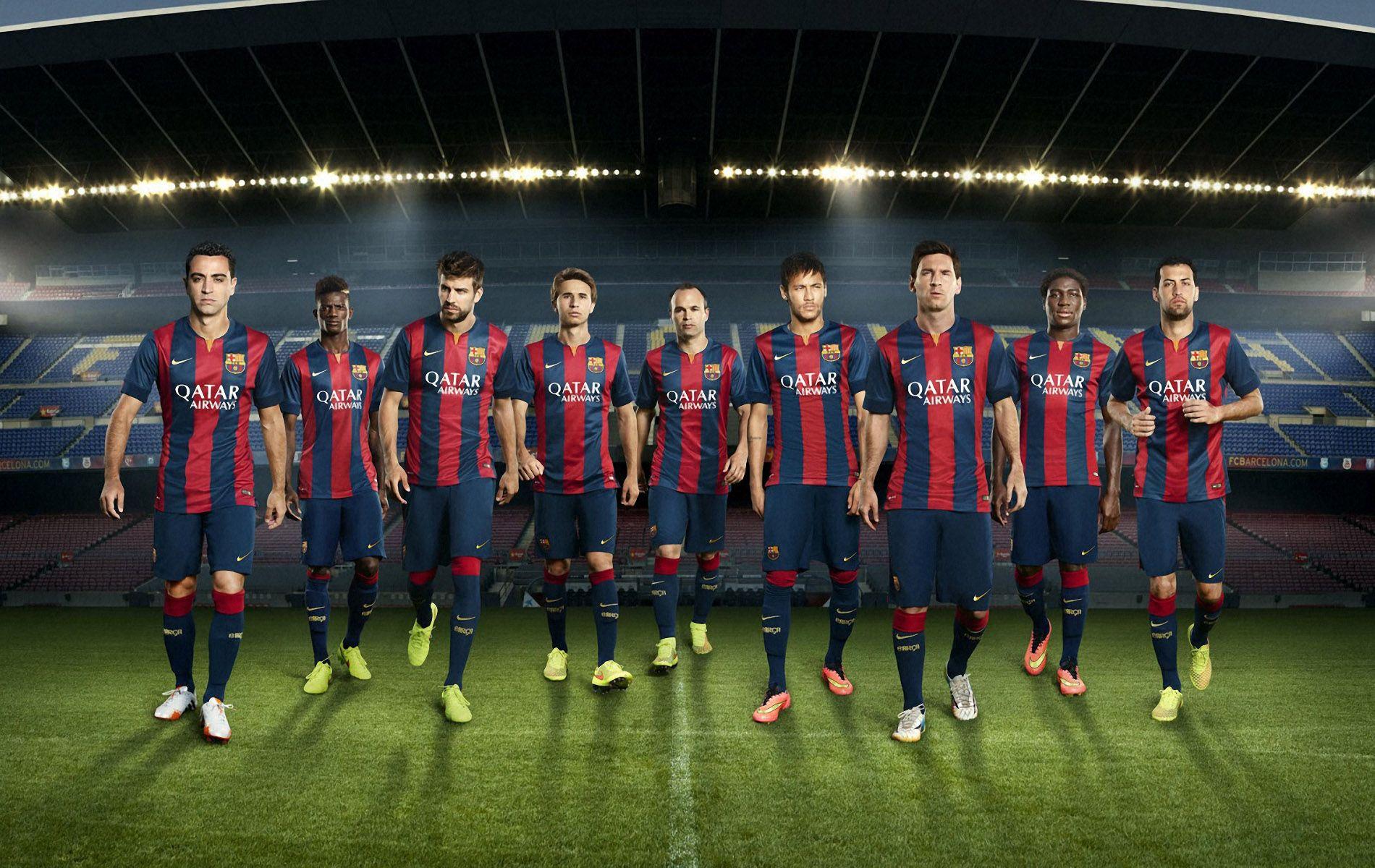 1900x1200 Free download FunMozar Fc Barcelona Team Wallpaper 1900x1200