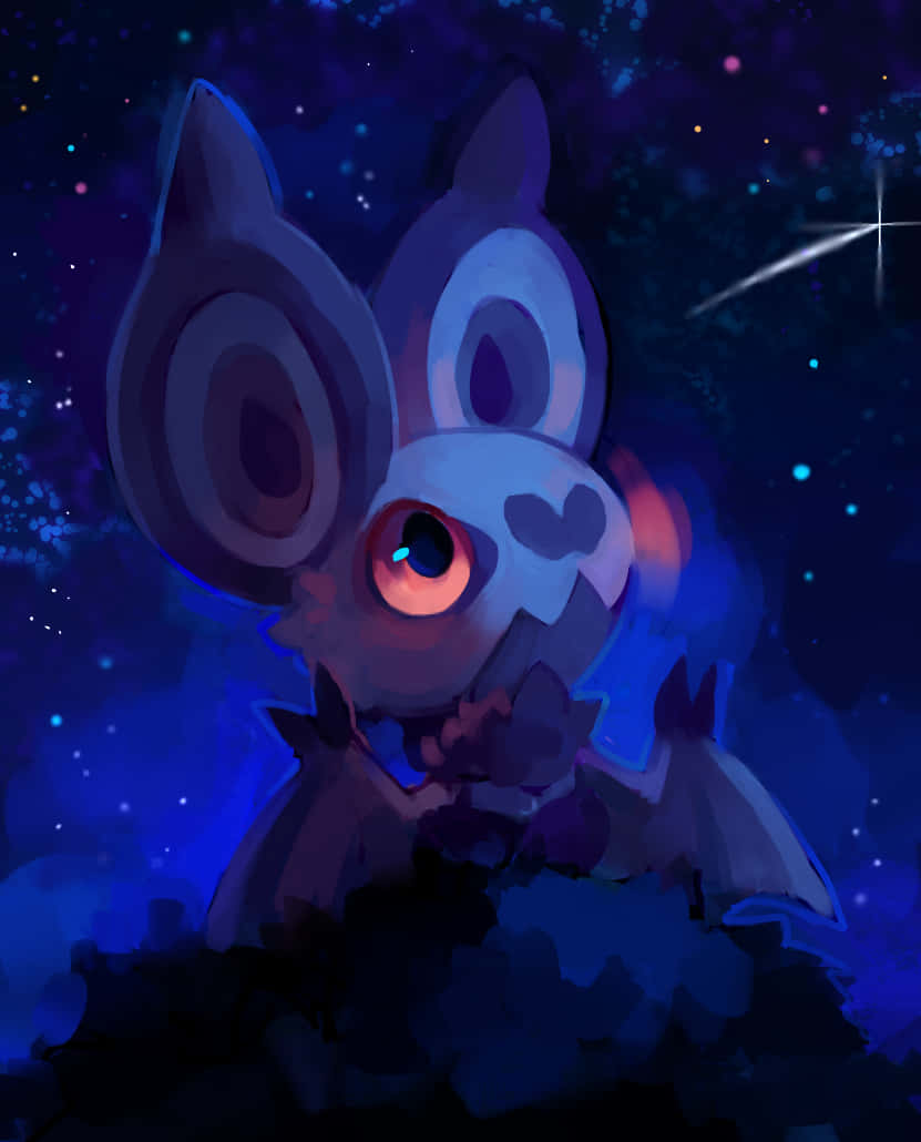 831x1030 Download Noibat Under Blue Night Sky Wallpaper