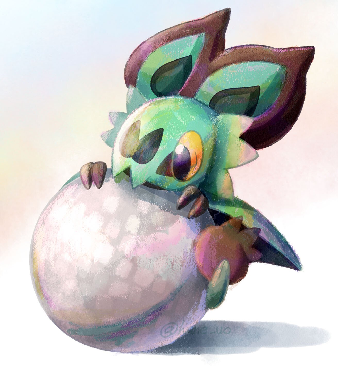 1312x1421 Shiny Noibat was born