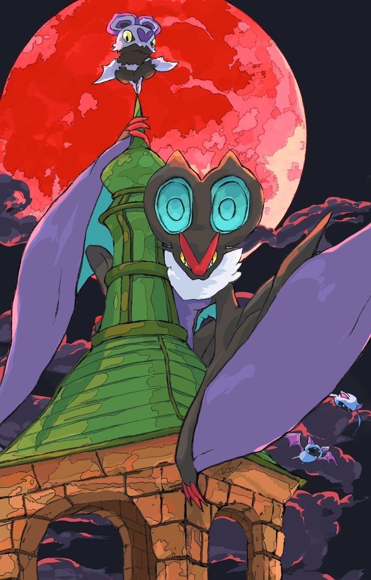 735x1148 Noivern Pokemon Cool Wallpaper for Mobile Phone
