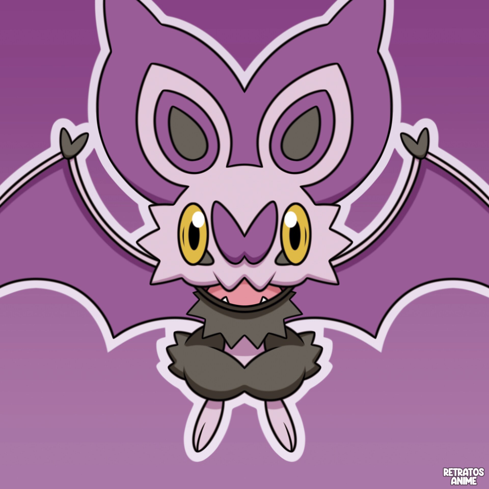1920x1920 Noibat, Pokémon