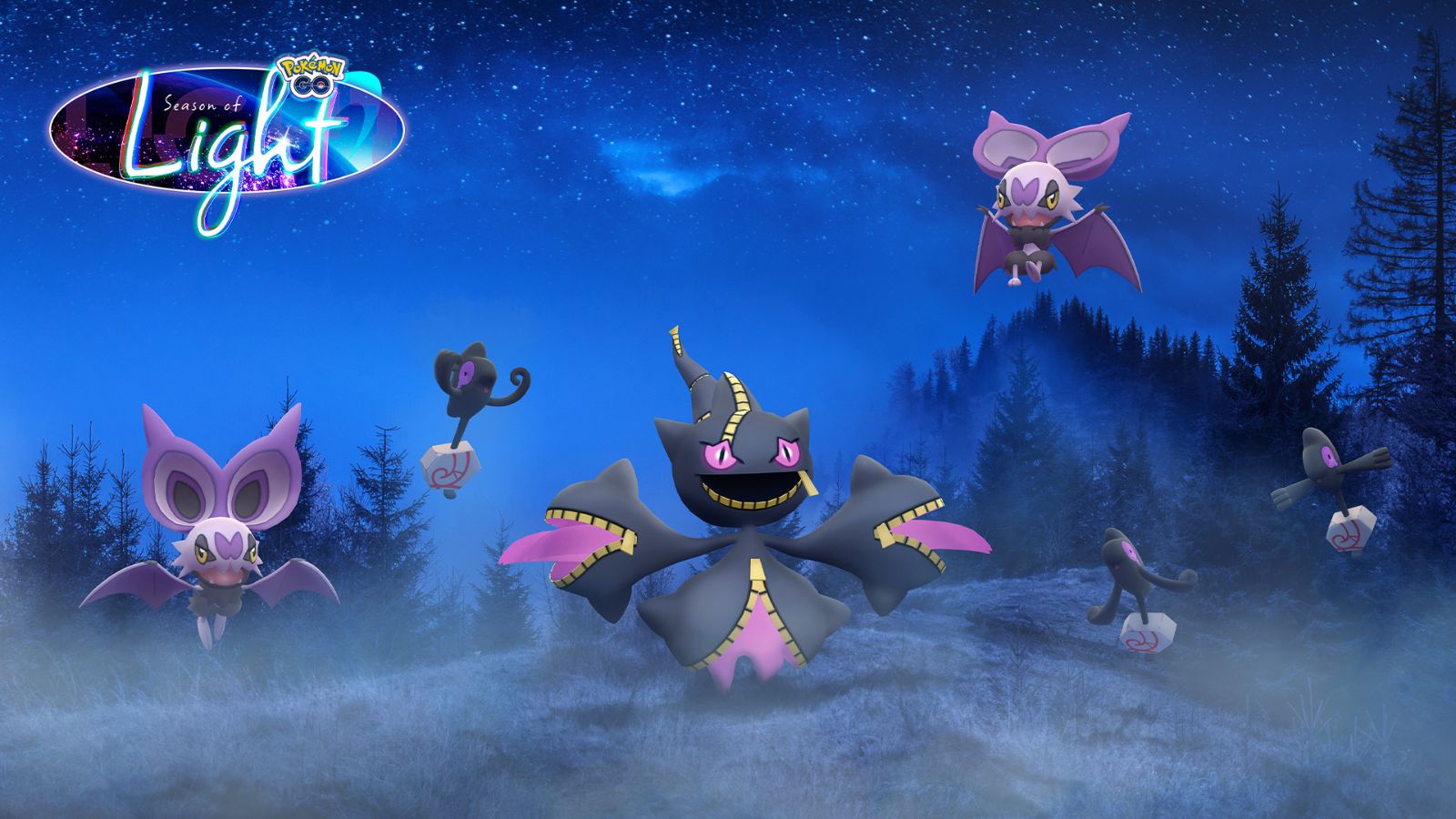 1600x900 Pokemon Go Halloween 2022 event: Mega Banette, Shiny Noibat, more