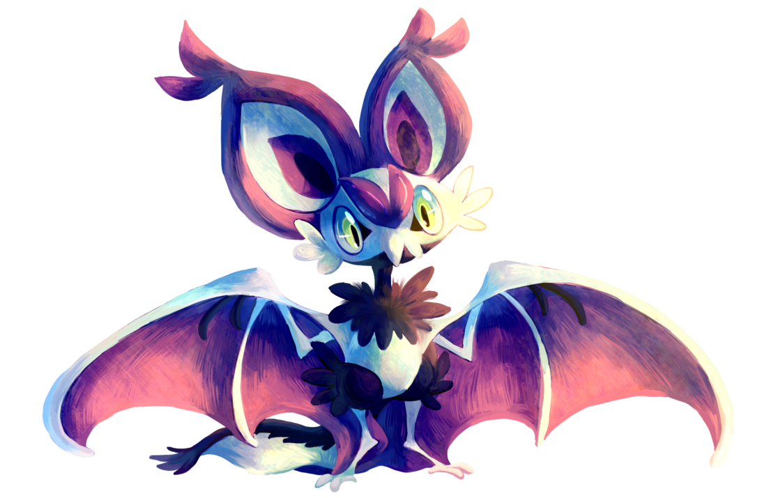 1116x715 Noibat Pokemon PNG Image Transparent Free Download