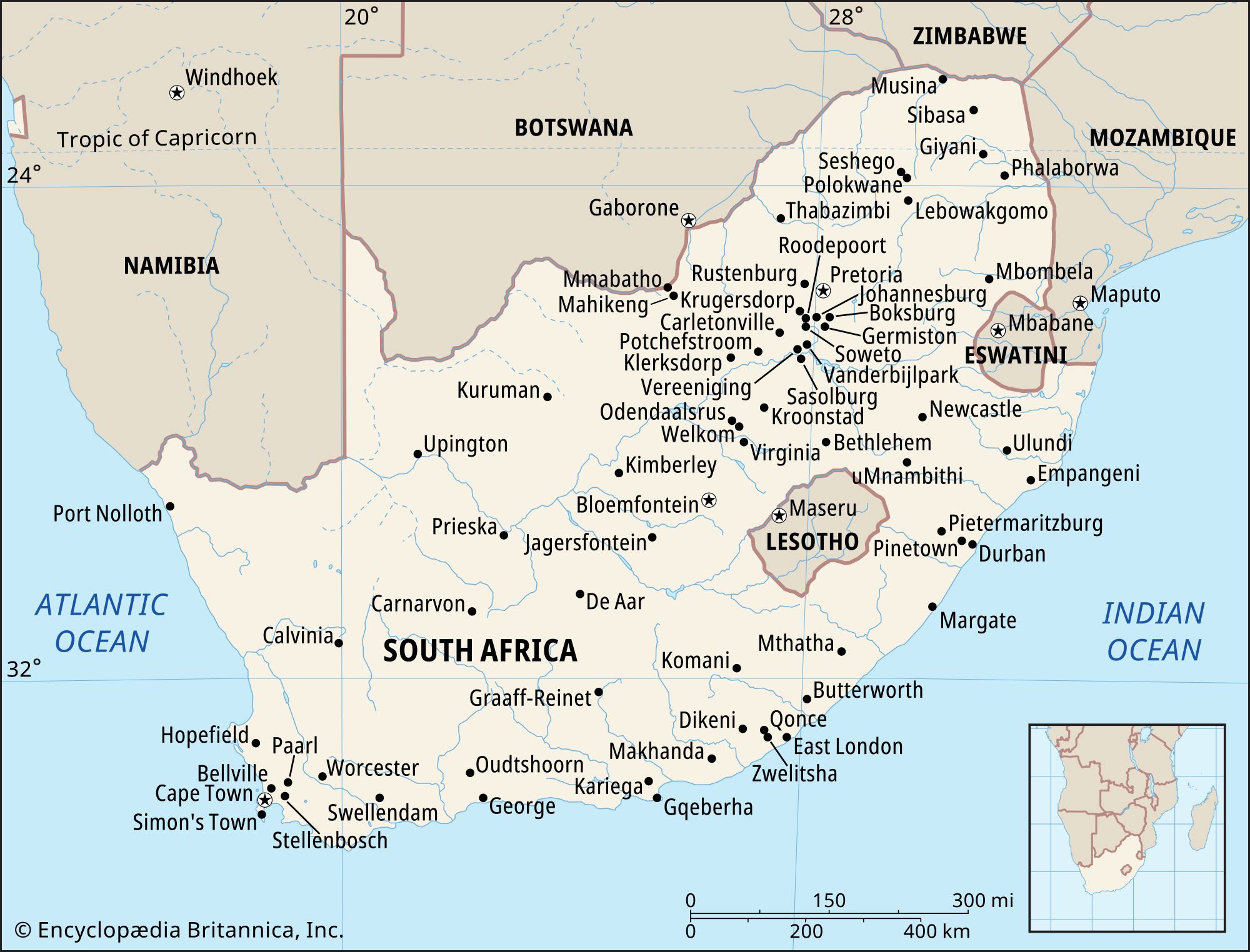 2000x1524 South Africa. Flag, Capital, People, Official Languages, Map, Population, & Facts