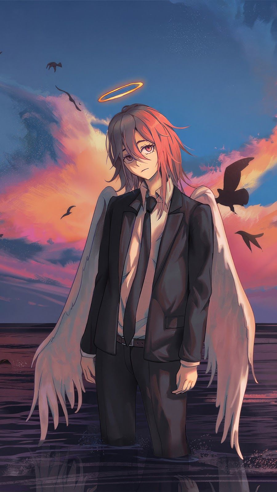 900x1600 Angel Devil Chainsaw Man Mobile Walls