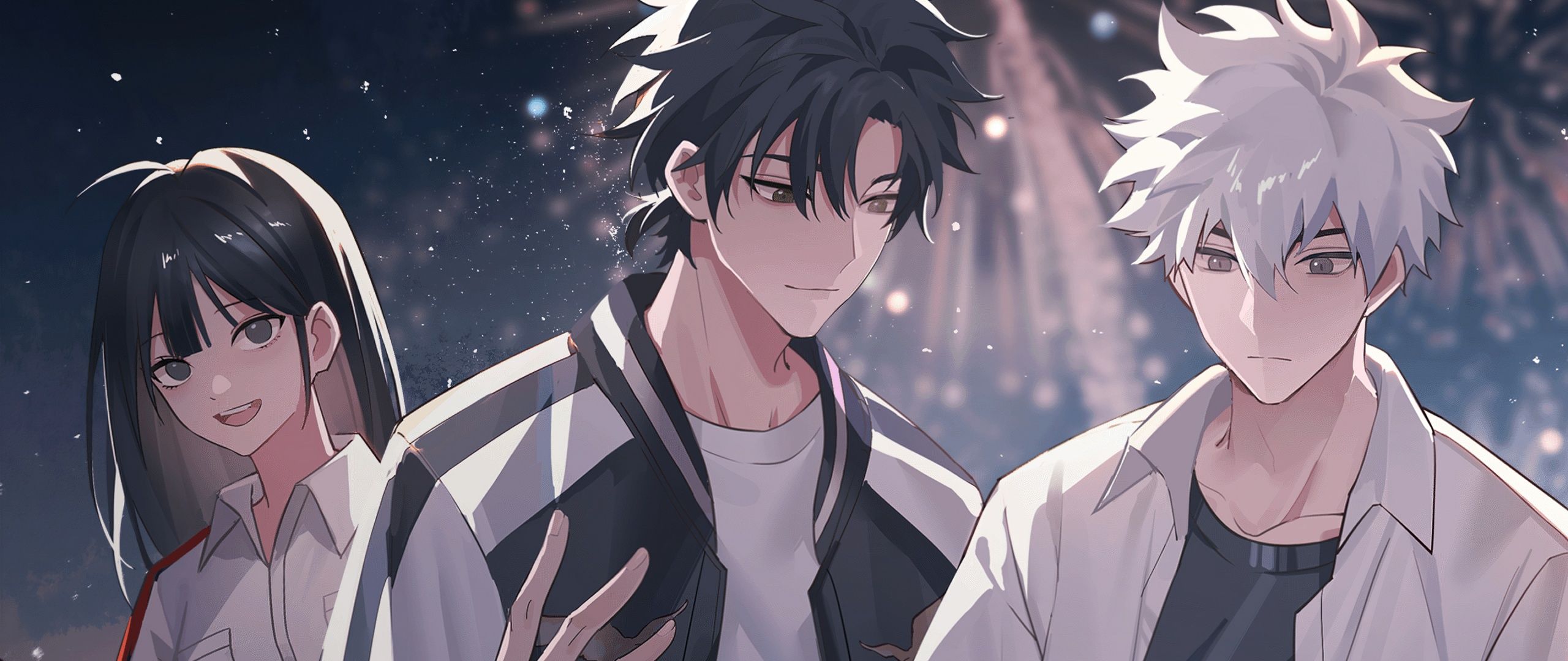 2560x1080 Shiguang Dailiren (Link Click) Wallpaper 4K, Friends, Qiao Ling