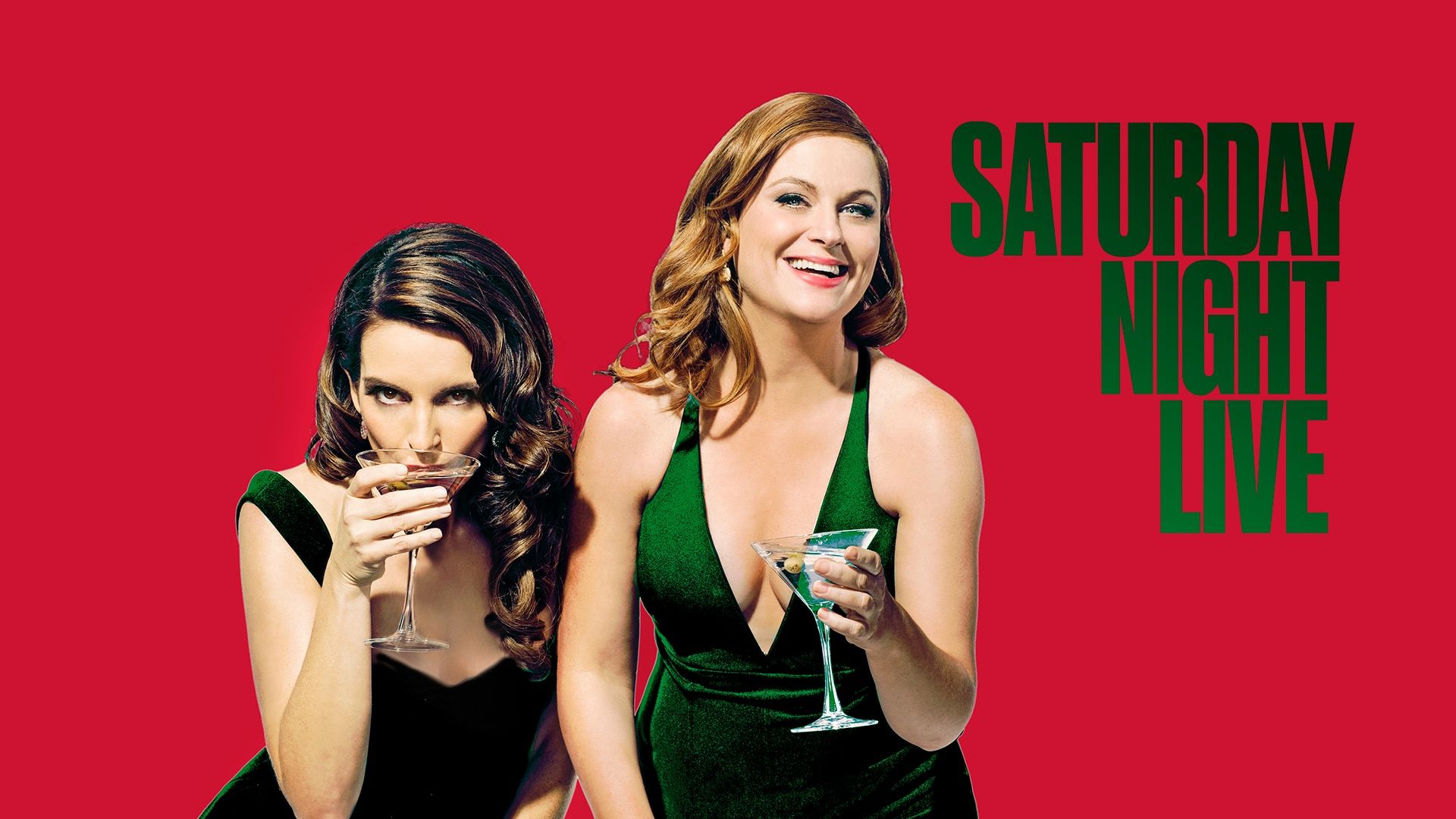 1920x1080 null: Tina Fey and Amy Poehler with Bruce Springsteen Bumper Photo Photo: 2581911