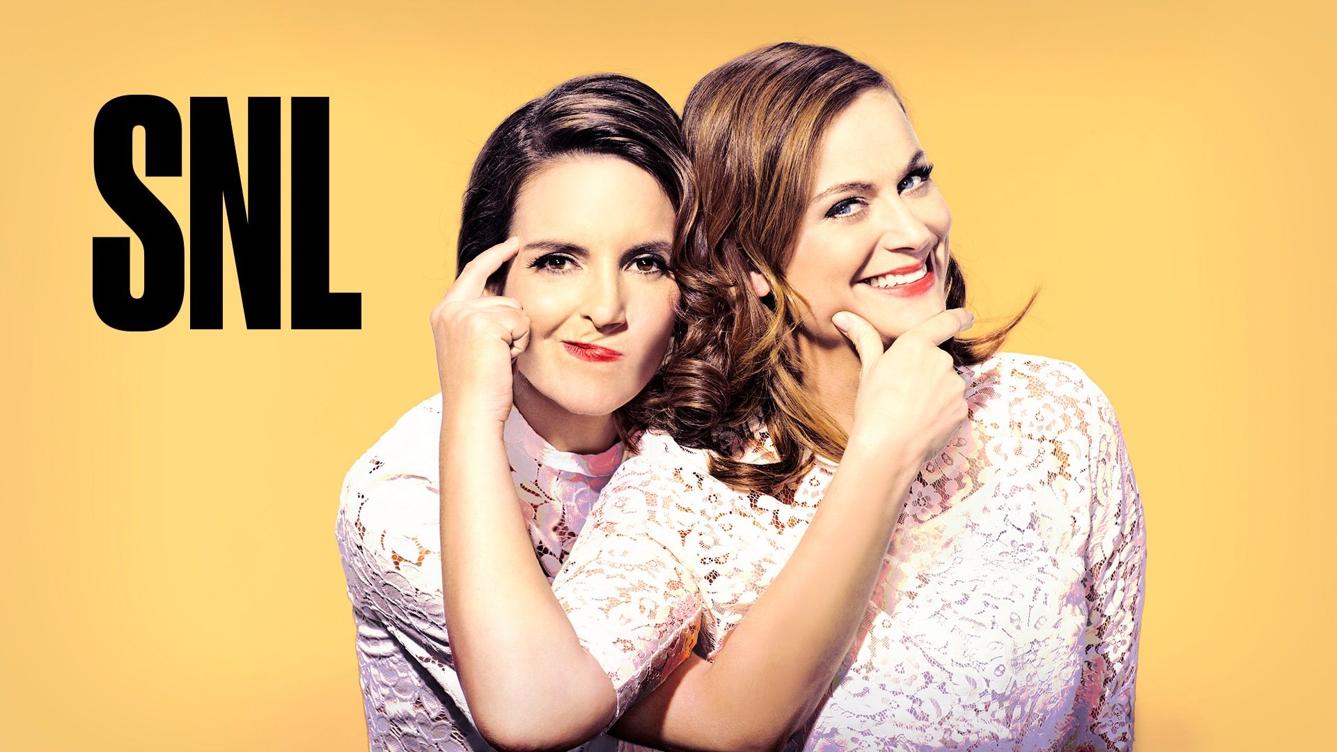 1920x1080 null: Tina Fey and Amy Poehler with Bruce Springsteen Bumper Photo Photo: 2581921
