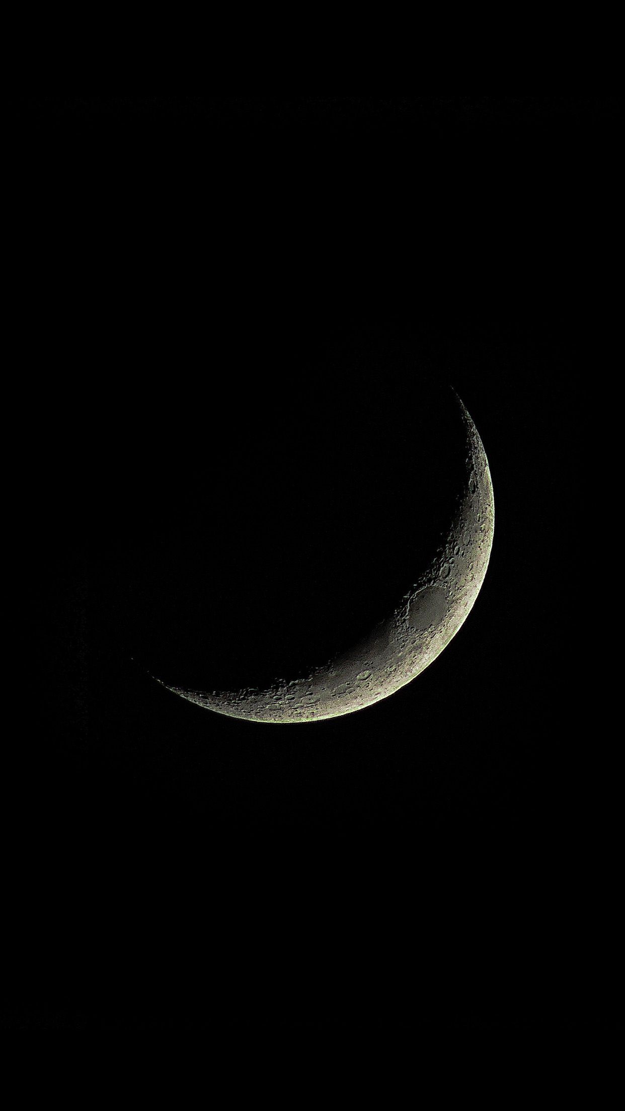 1242x2208 iPhone X wallpaper. moon night dark sky nature