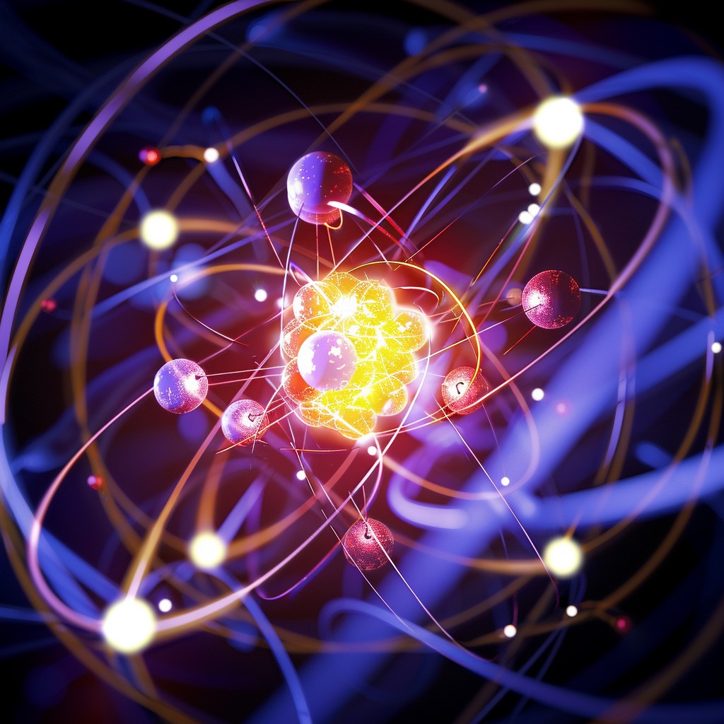 1024x1024 Free Atomic Energy Visualized Image, Energy, Physics