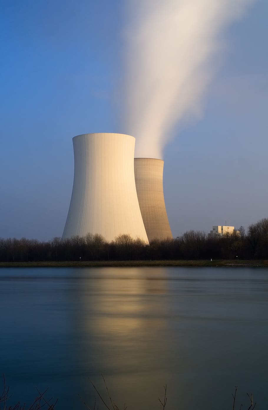 910x1390 nuclear power plant, cooling tower, power plant, energy, current, electricity, nuclear reactors, nuclear power
