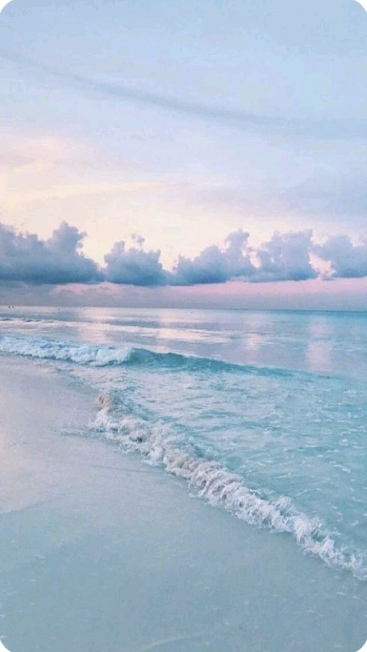 736x1308 Walpaper Aesthetic Pastel. Seni Abstrak, Abstrak, Ilustrasi. Light blue beach wallpaper, Pastel blue ocean