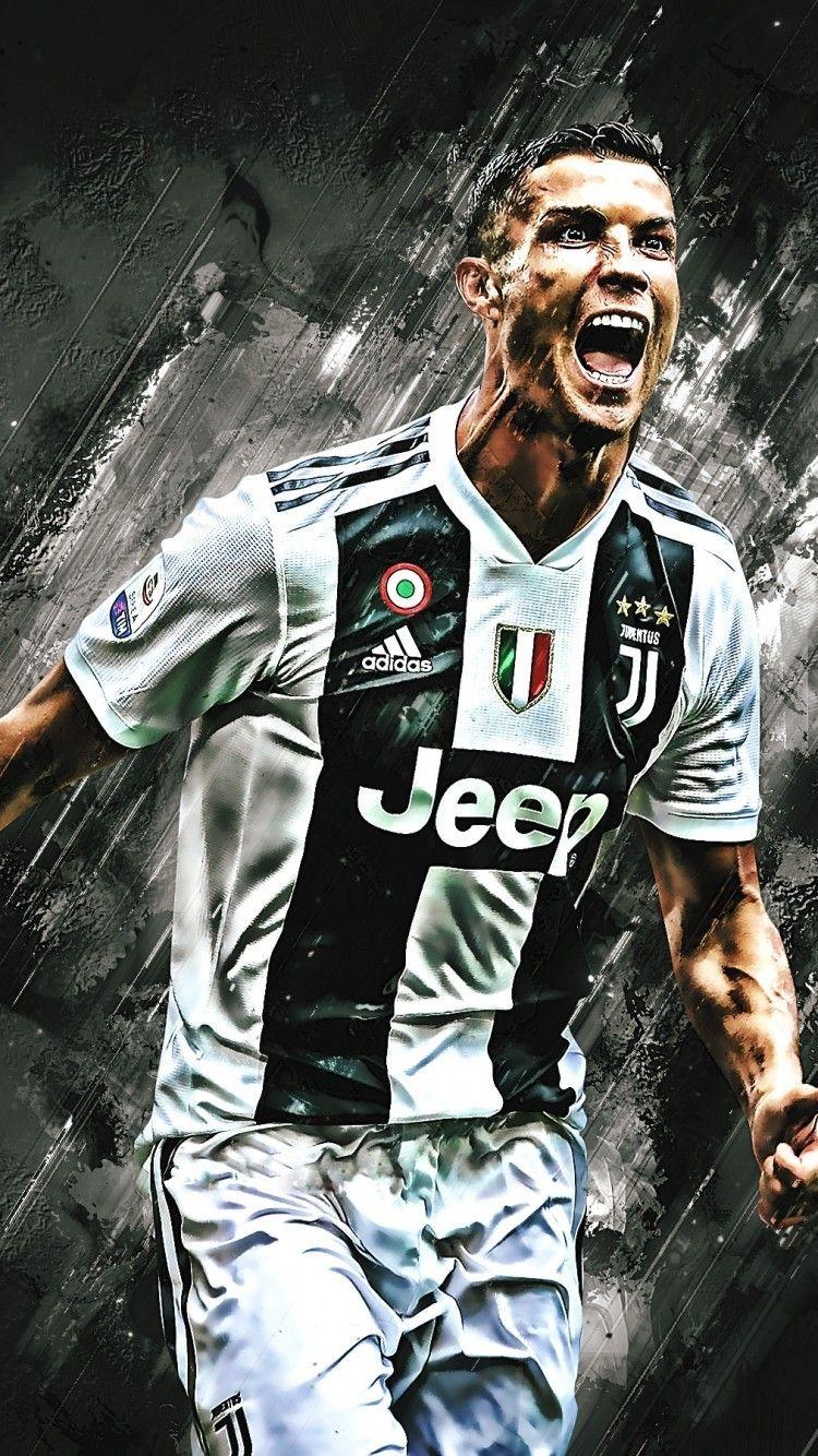 750x1334 Download 750x1334 Cristiano Ronaldo, Juventus Fc, Football Player