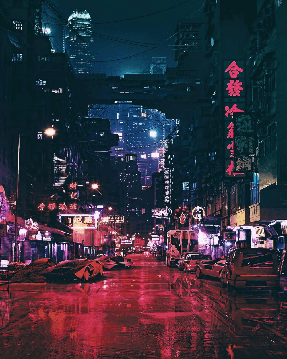 1000x1250 Cyberpunk Futuristic City Wallpaper. City wallpaper, Futuristic city, Pop art wallpaper