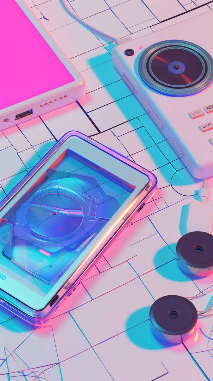 720x1285 Colorful Tech Gadgets Wallpaper [fec8ace4ae264d1abc73]