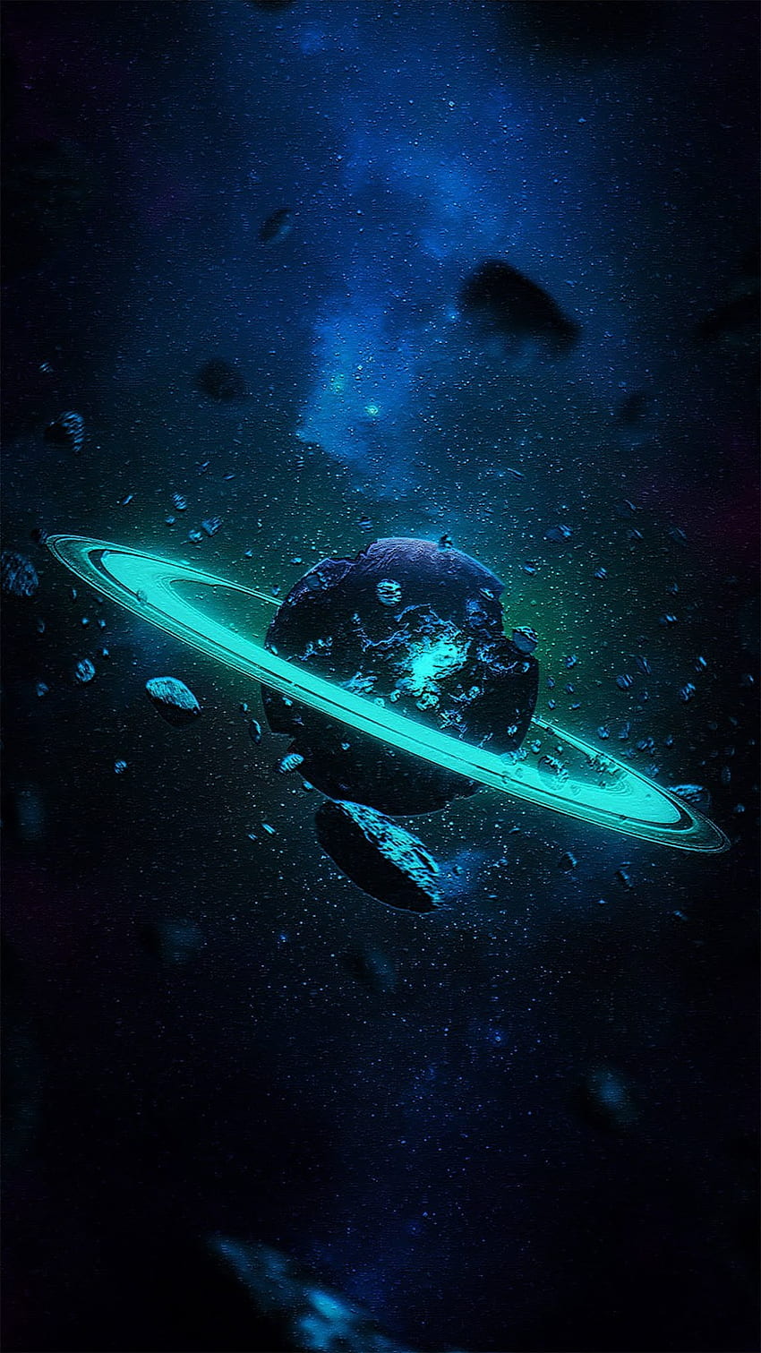 850x1511 Aesthetic Phone Tech, Outer Space Aesthetic HD phone wallpaper