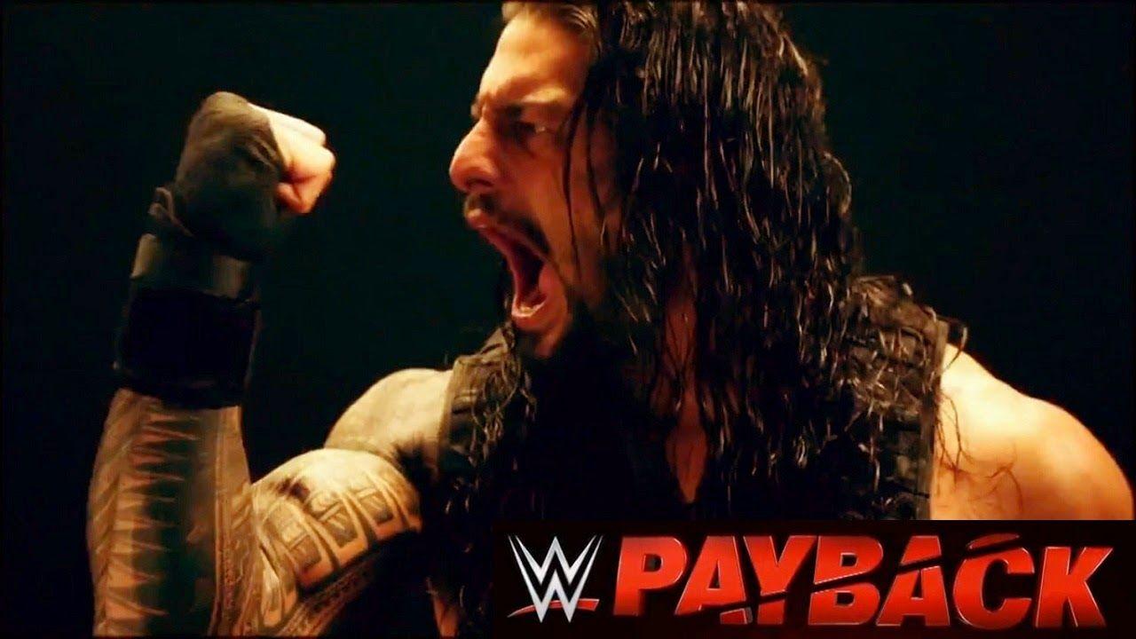 1280x720 Free download Wallpaper of WWE Payback 2015 Roman Reigns Poster