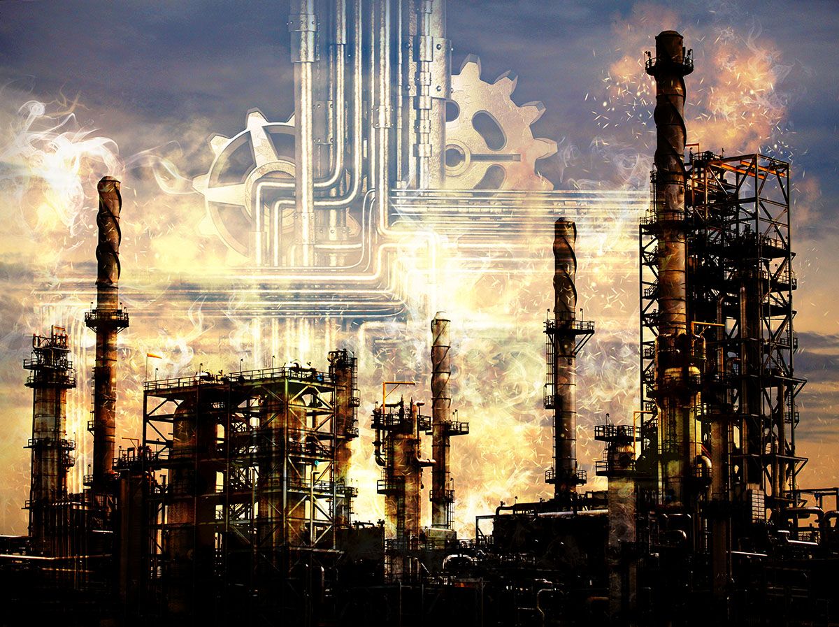 1200x897 Modern Oil Refinery Concept Image ⋆