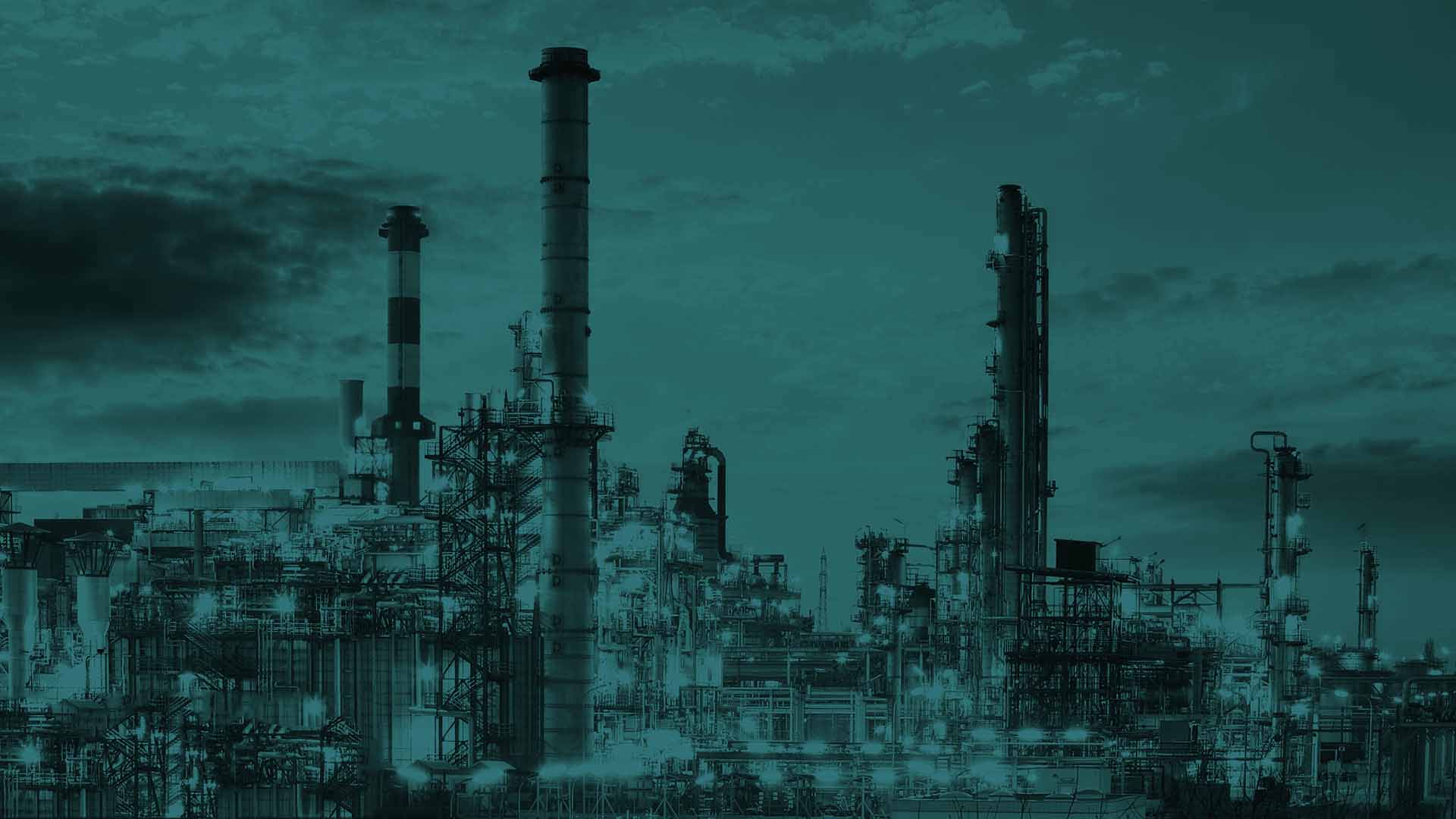 1920x1080 Oil Refinery Wallpaper