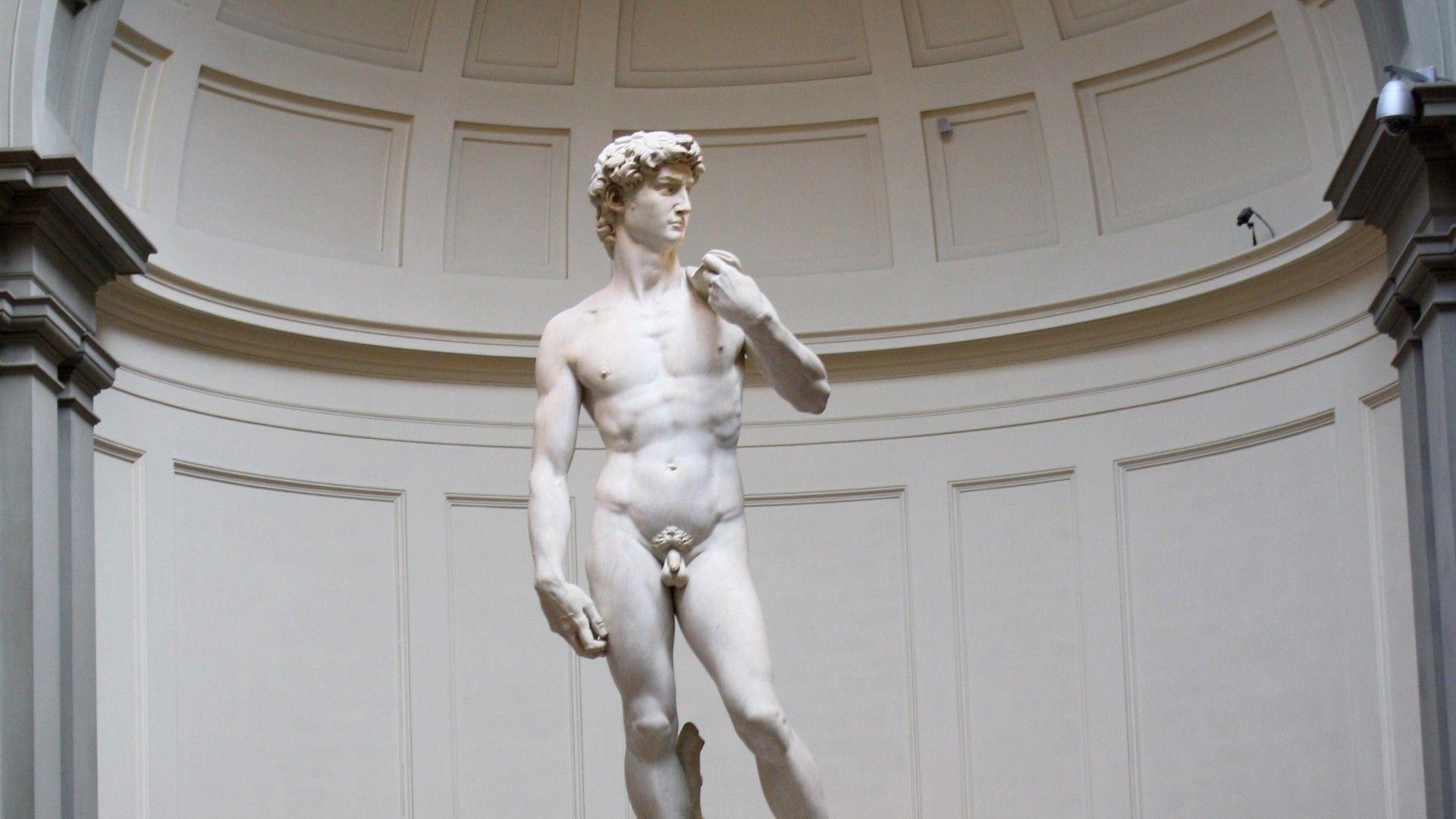 1920x1080 Michelangelo's David Wallpaper