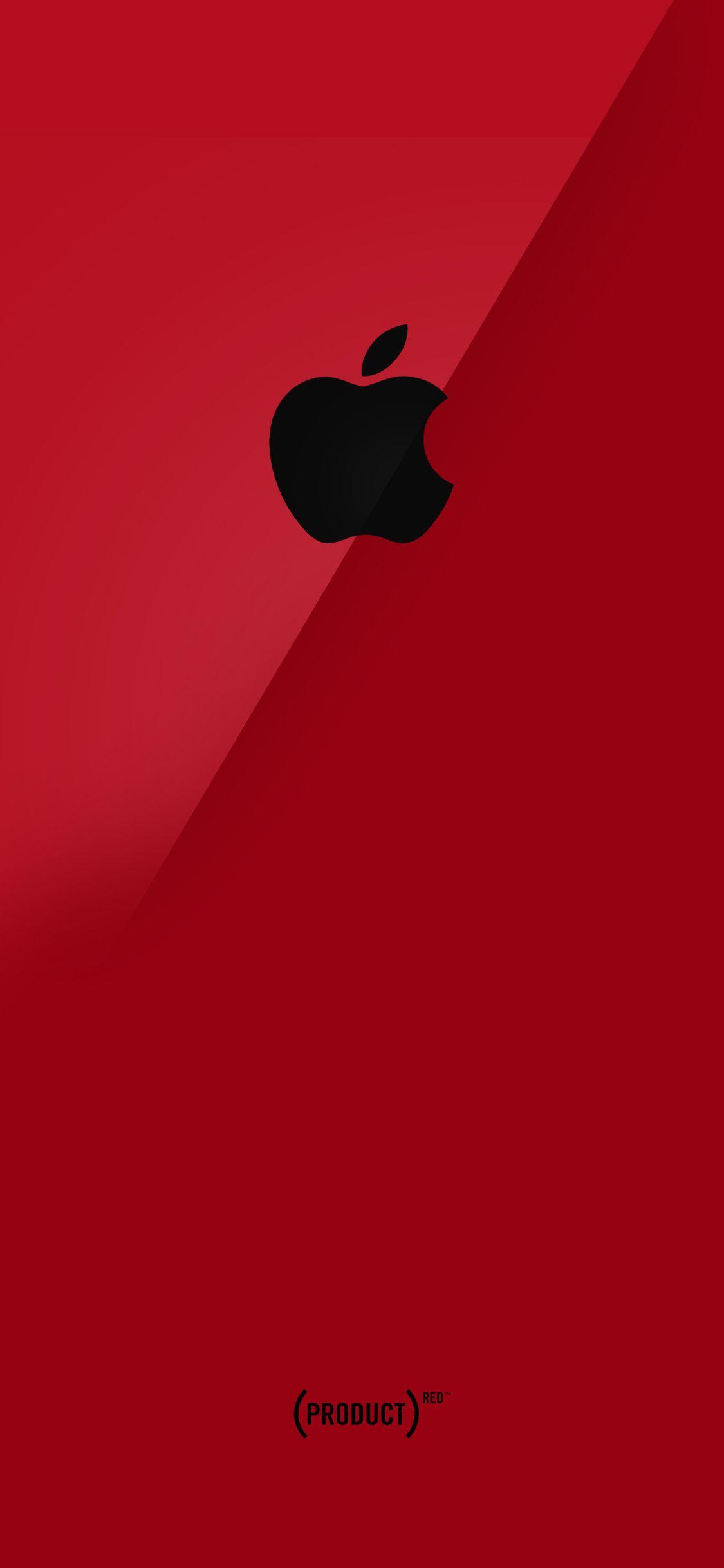 1125x2436 Red Apple Wallpaper