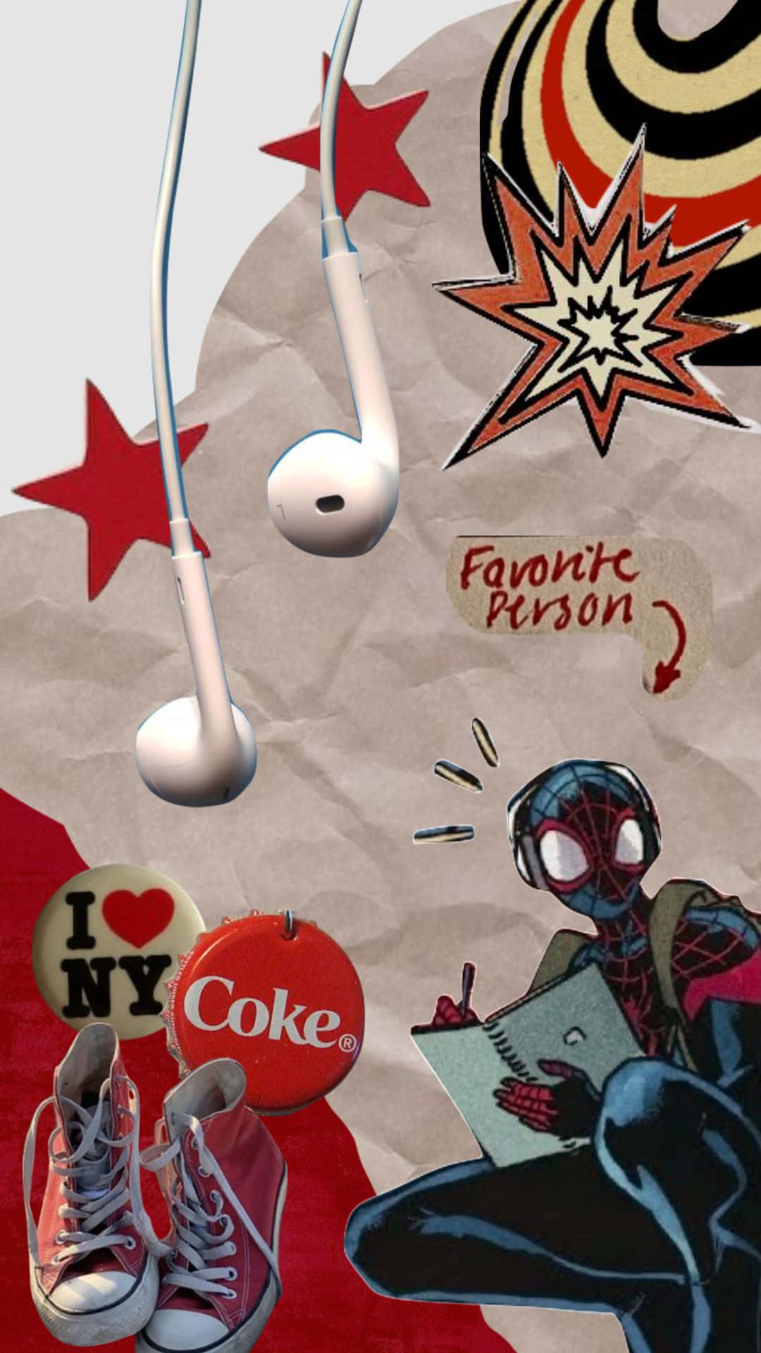 1080x1920 Download Miles Morales Urban Aesthetic Wallpaper