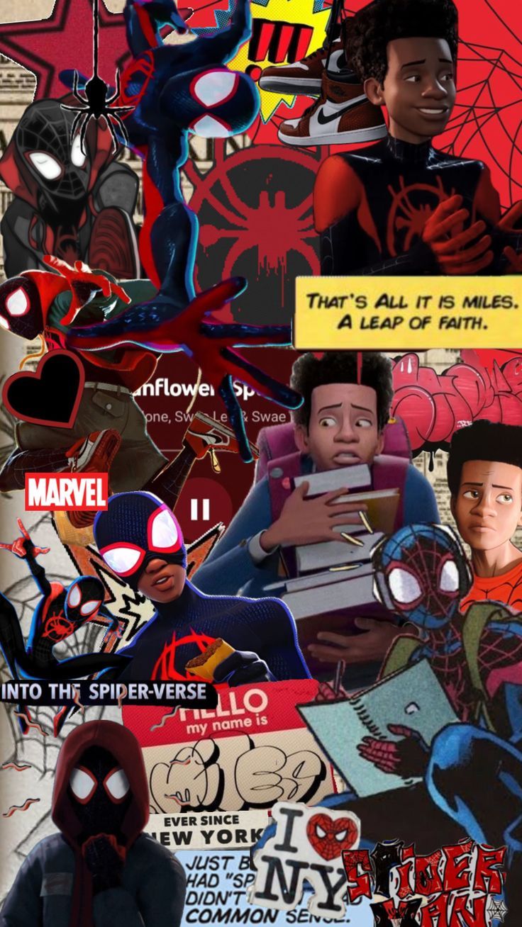 736x1308 spiderman #milesmorales #marvel #shuffle. Spiderman art sketch, Spiderman picture, Spiderman art