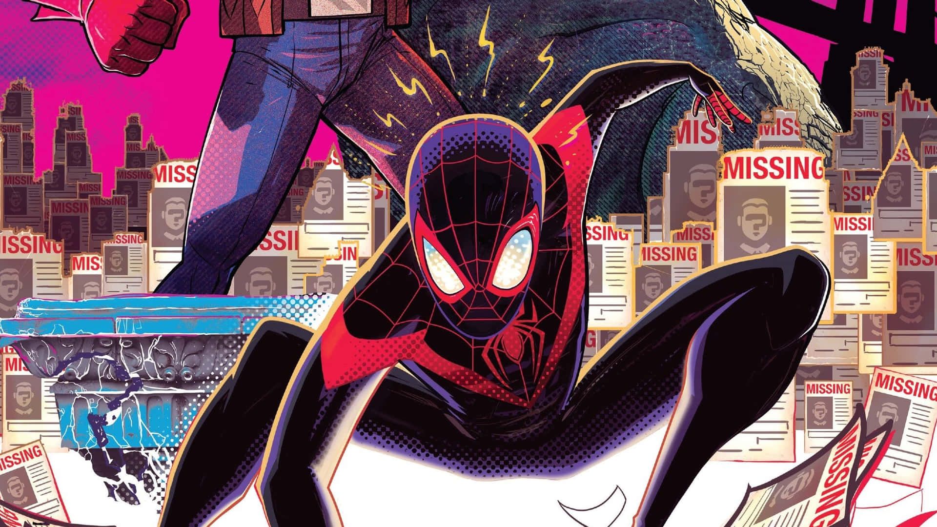 1920x1080 Download Miles Morales Spiderman Aesthetic Wallpaper