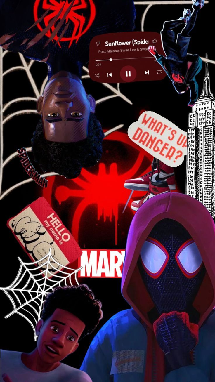 736x1308 milesmorales #spiderman #marvel