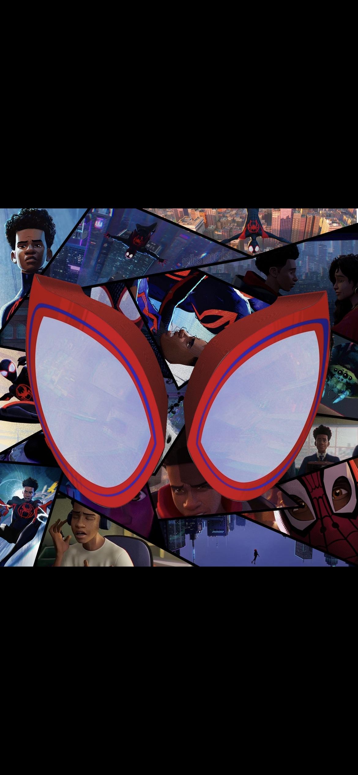 1170x2532 Spider Verse Miles Lock Screen Wallpaper For Whoever Wants One