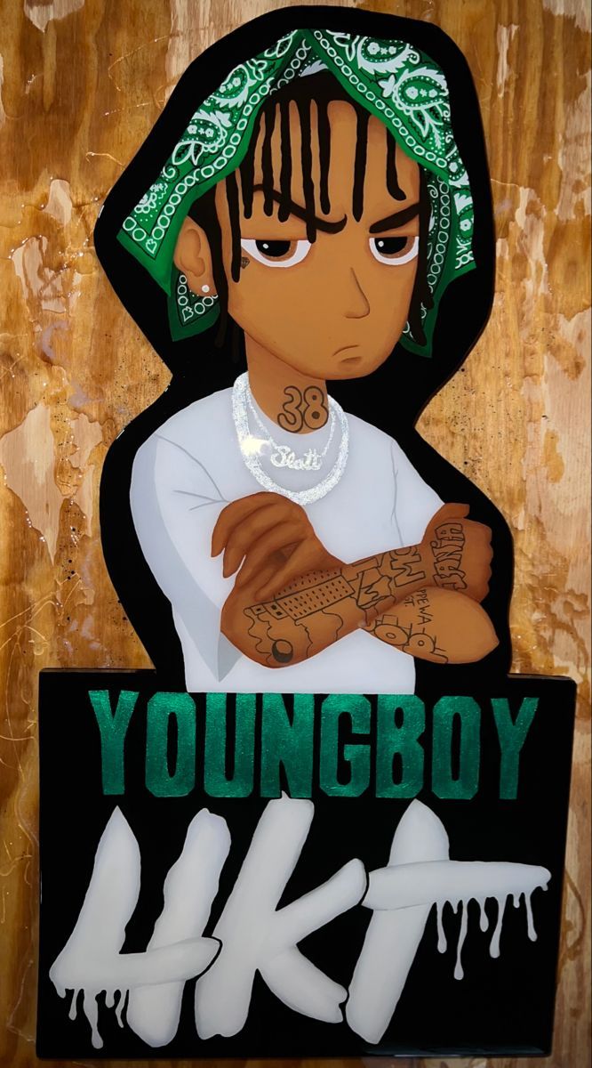 666x1200 NBA Youngboy Artwork