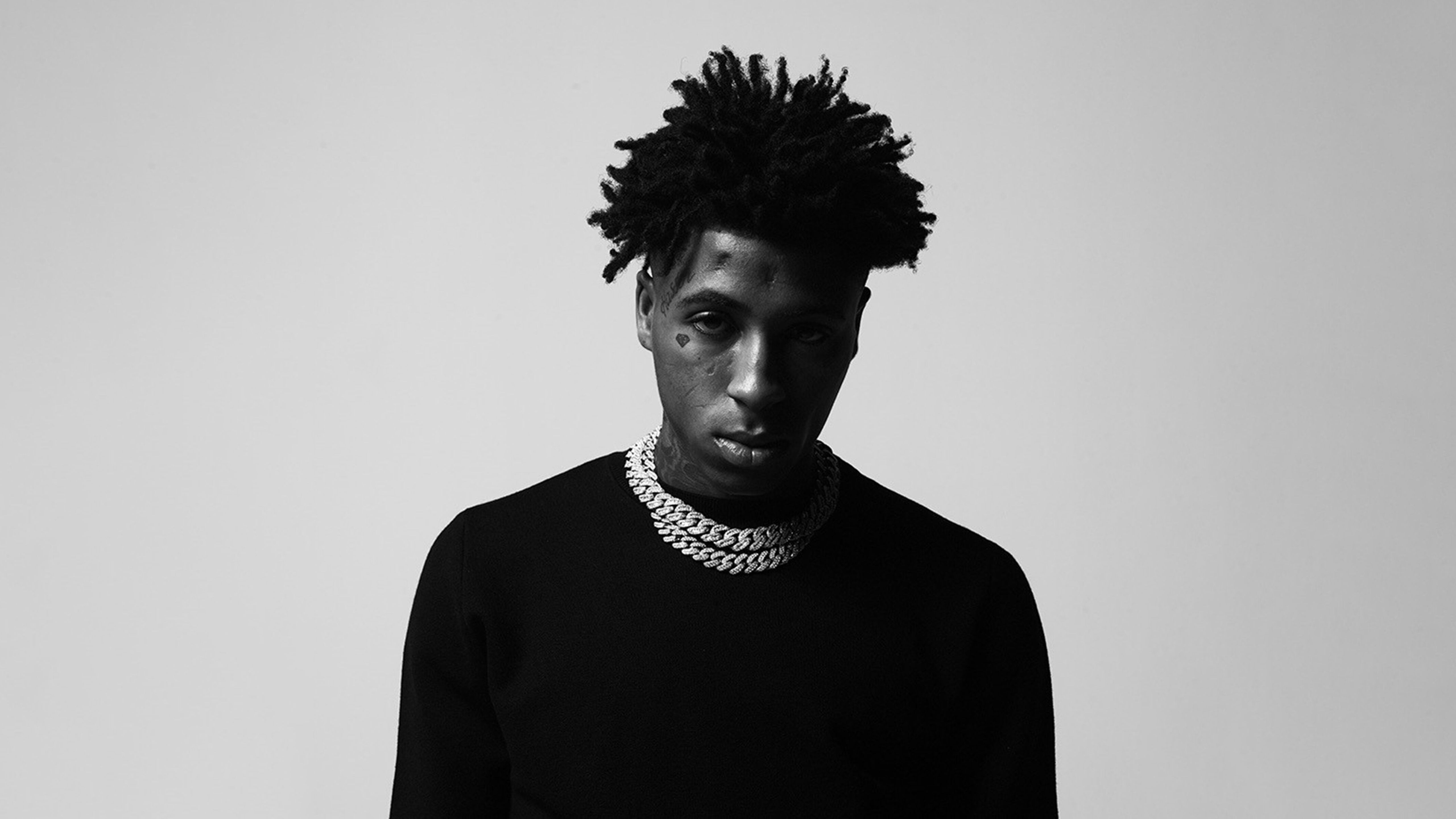 5120x2880 YoungBoy Never Broke Again Wallpaper 4K, 5K, Monochrome