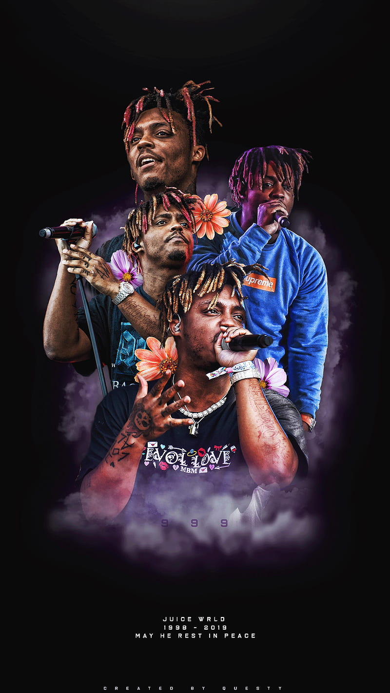 800x1422 Rip juice wrld, squad, theme, HD phone wallpaper