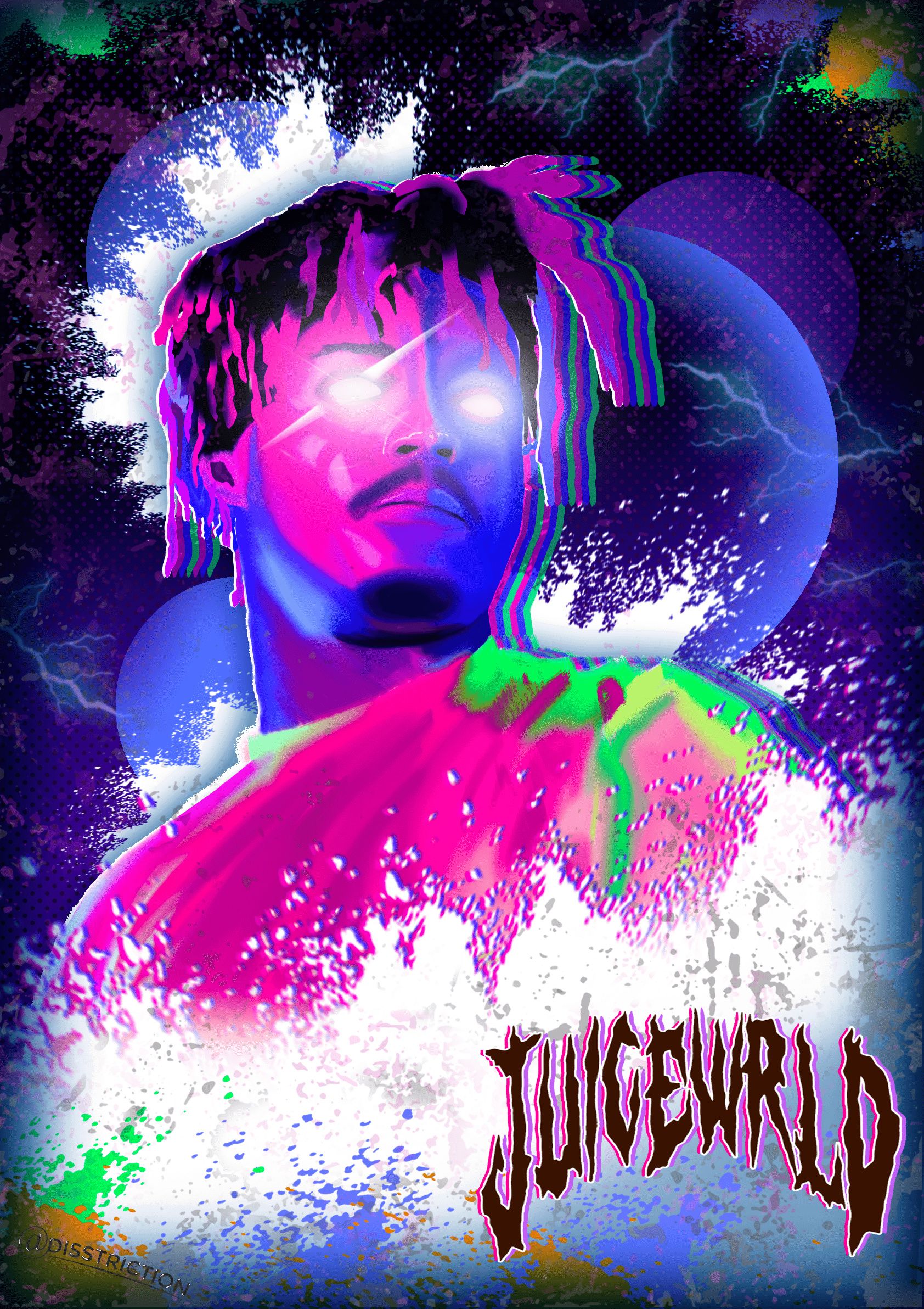 1684x2384 Juice WRLD Wallpaper