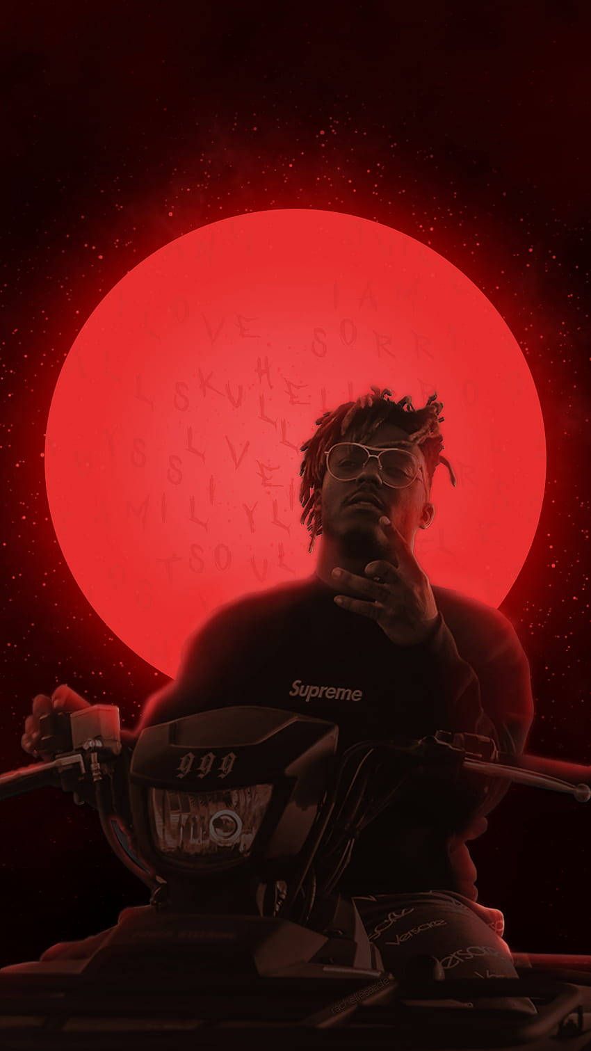 850x1511 Juice Wrld Phone Wallpaper